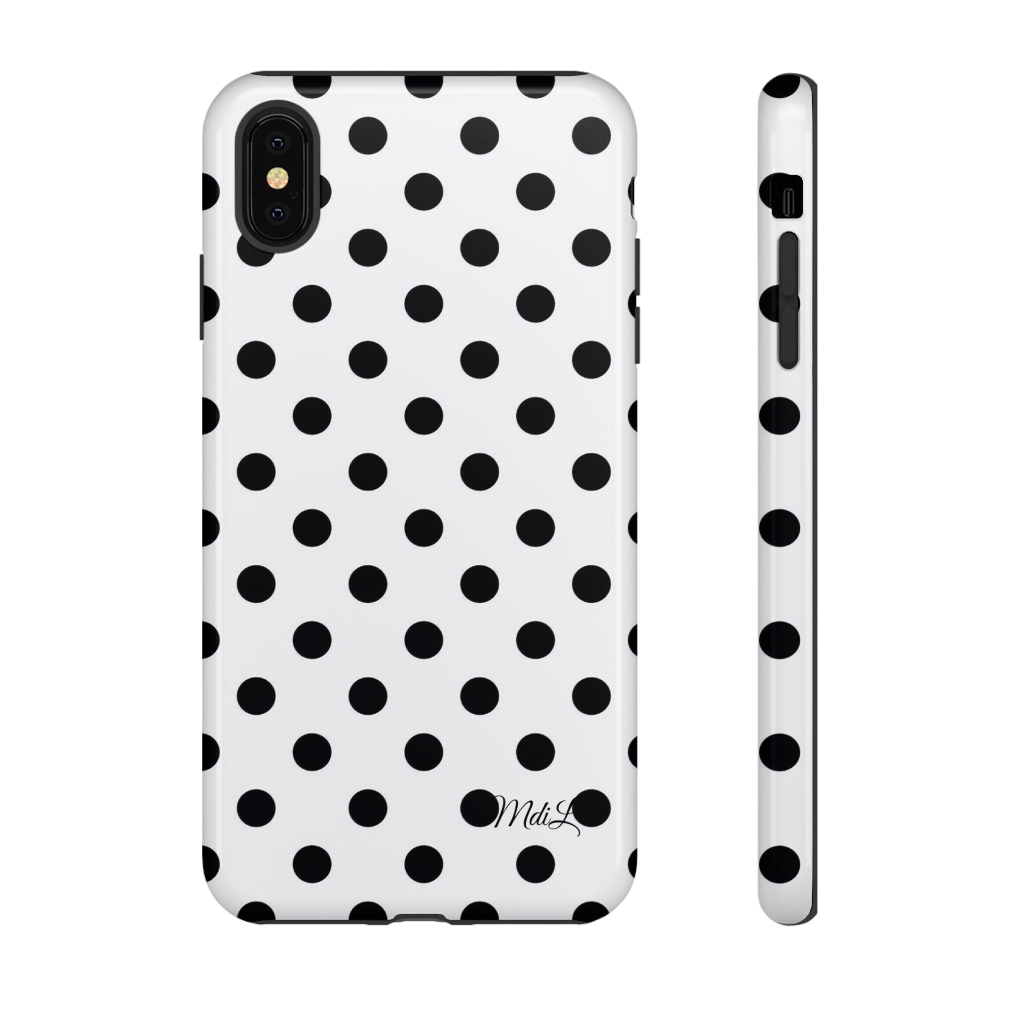 Polka Dots | Black and White - Mare di Luna