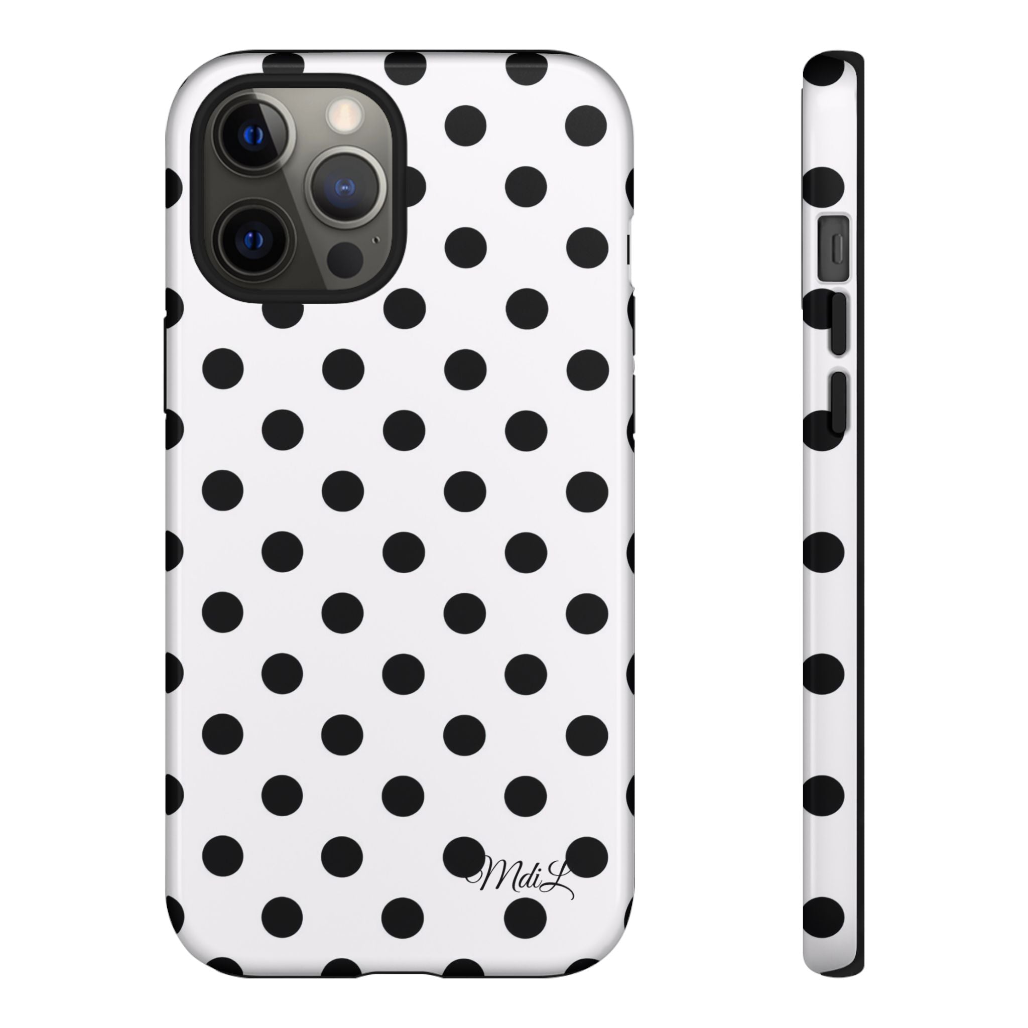 Polka Dots | Black and White - Mare di Luna