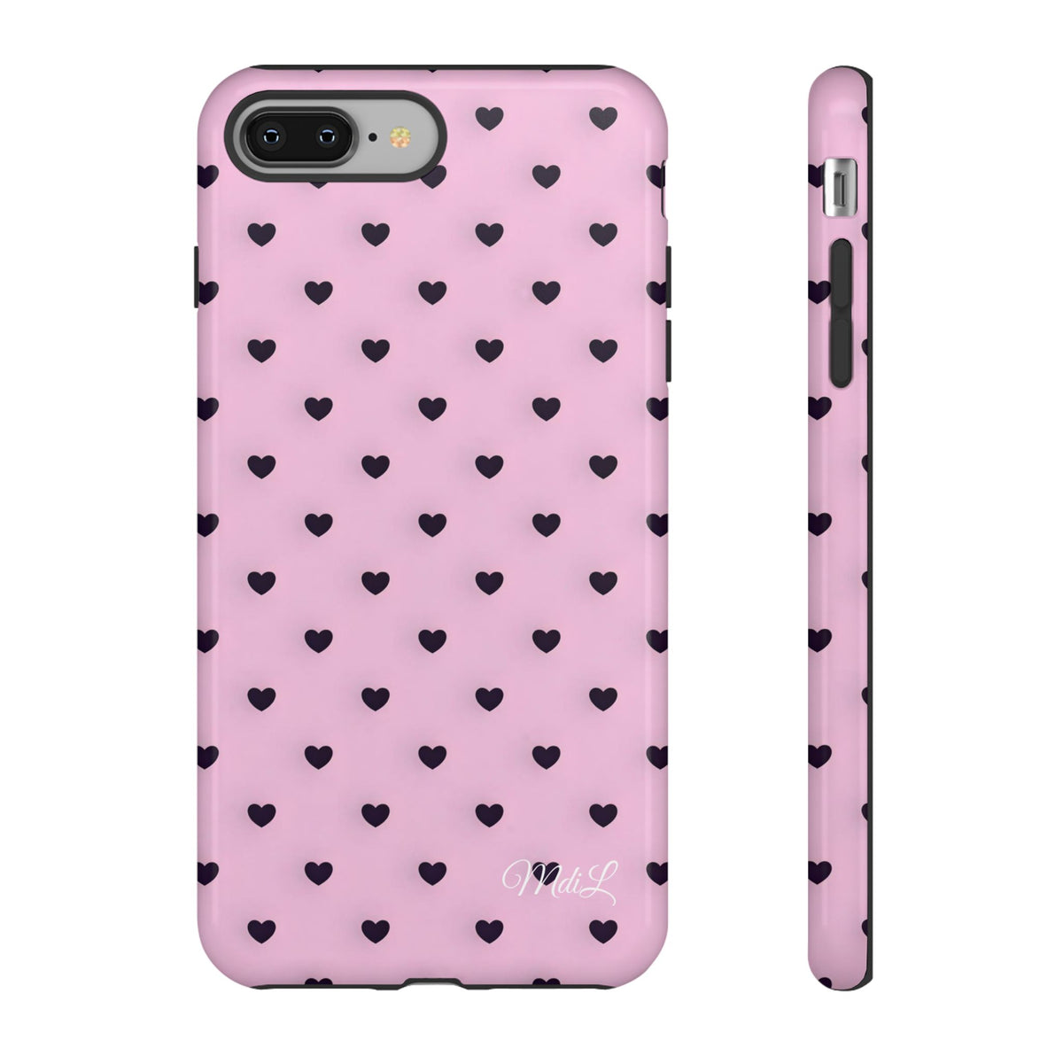 Dotted Hearts | Pink - Mare di Luna