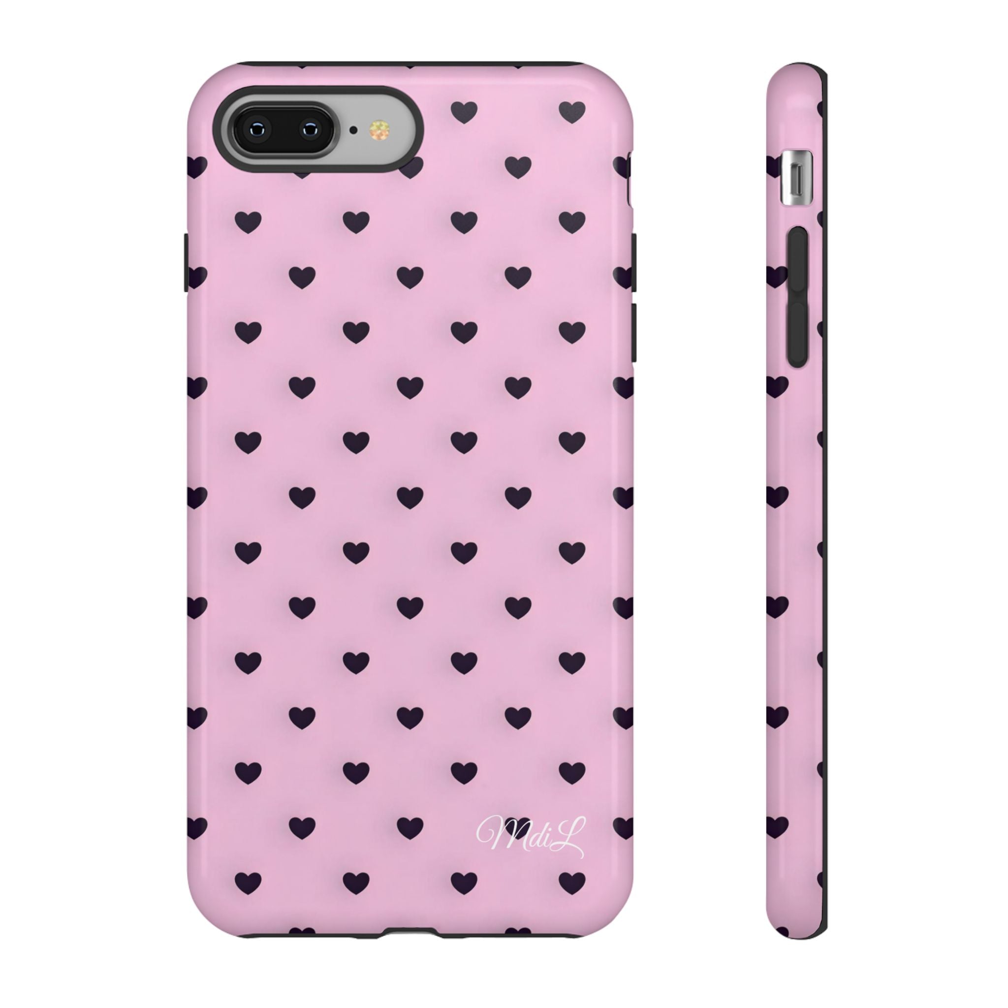 Dotted Hearts | Pink - Mare di Luna