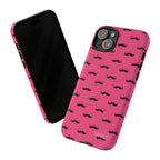 Pink Moustache iPhone Case