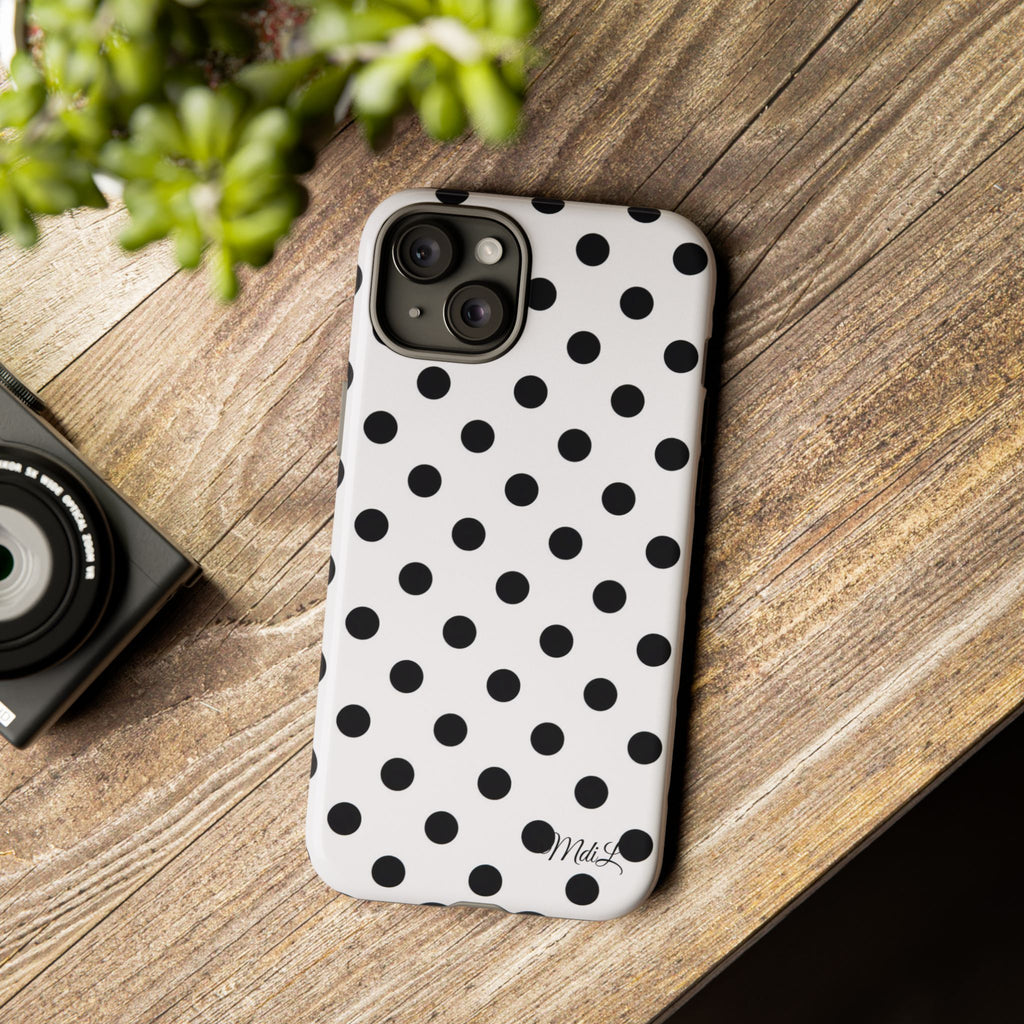 Polka Dots | Black and White - Mare di Luna