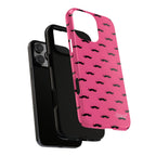 Pink Moustache iPhone Case