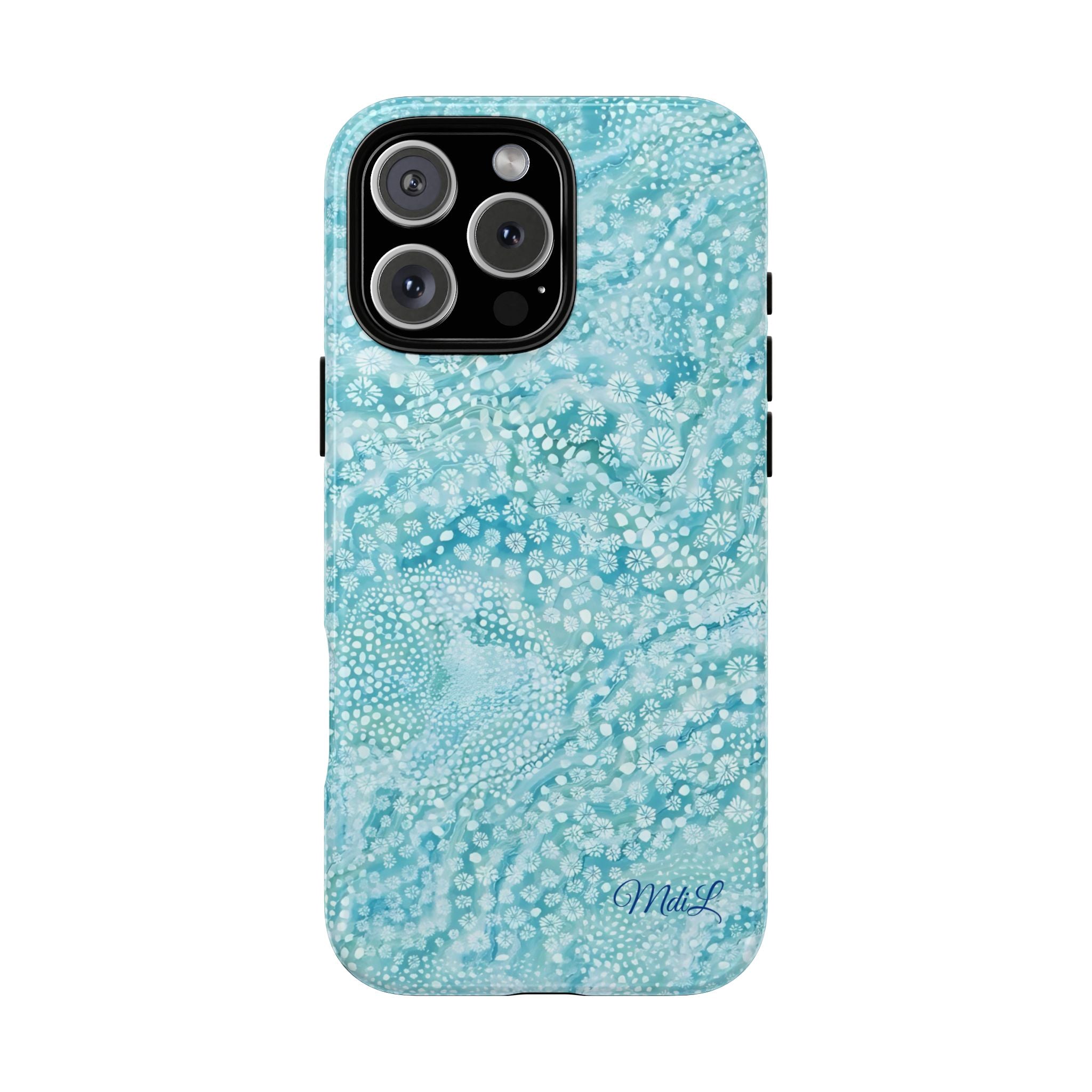 Teal Florals