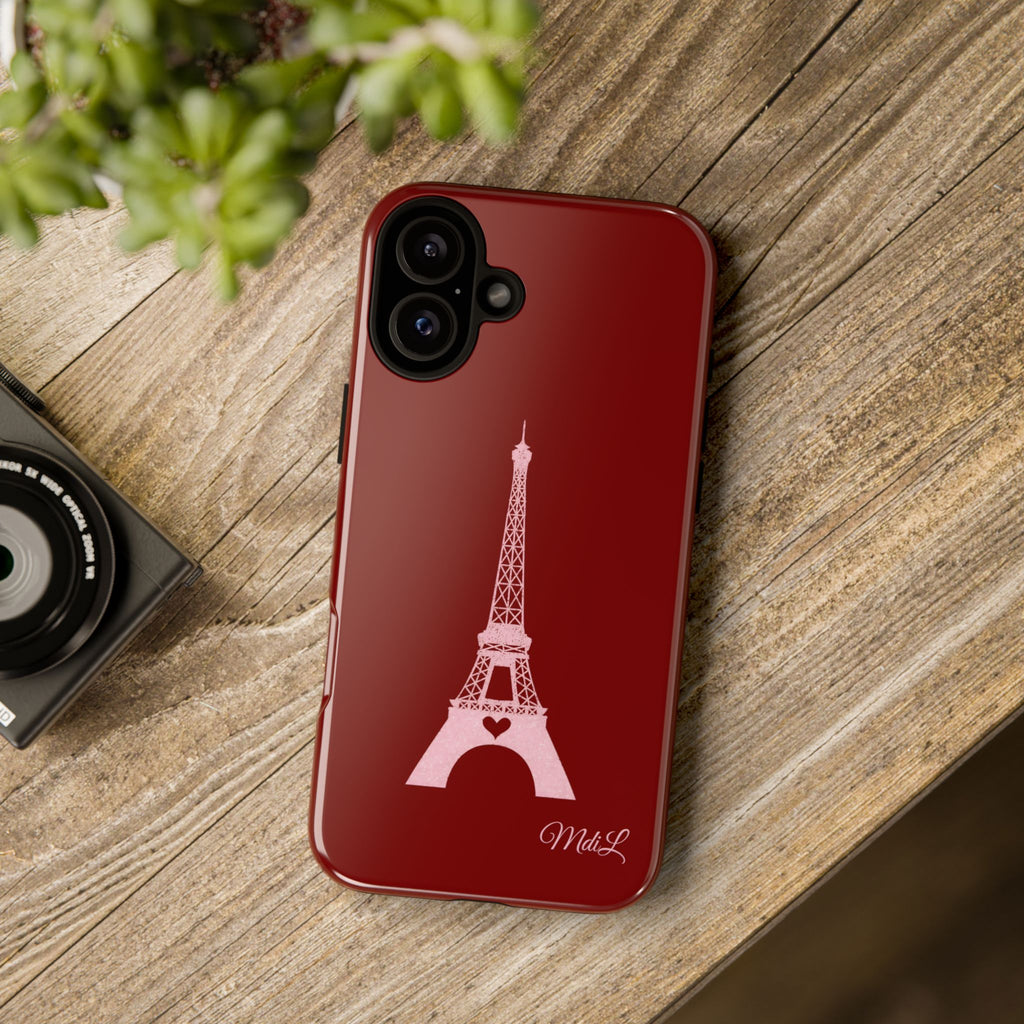 Eiffel Tower | Pink & Red - Mare di Luna