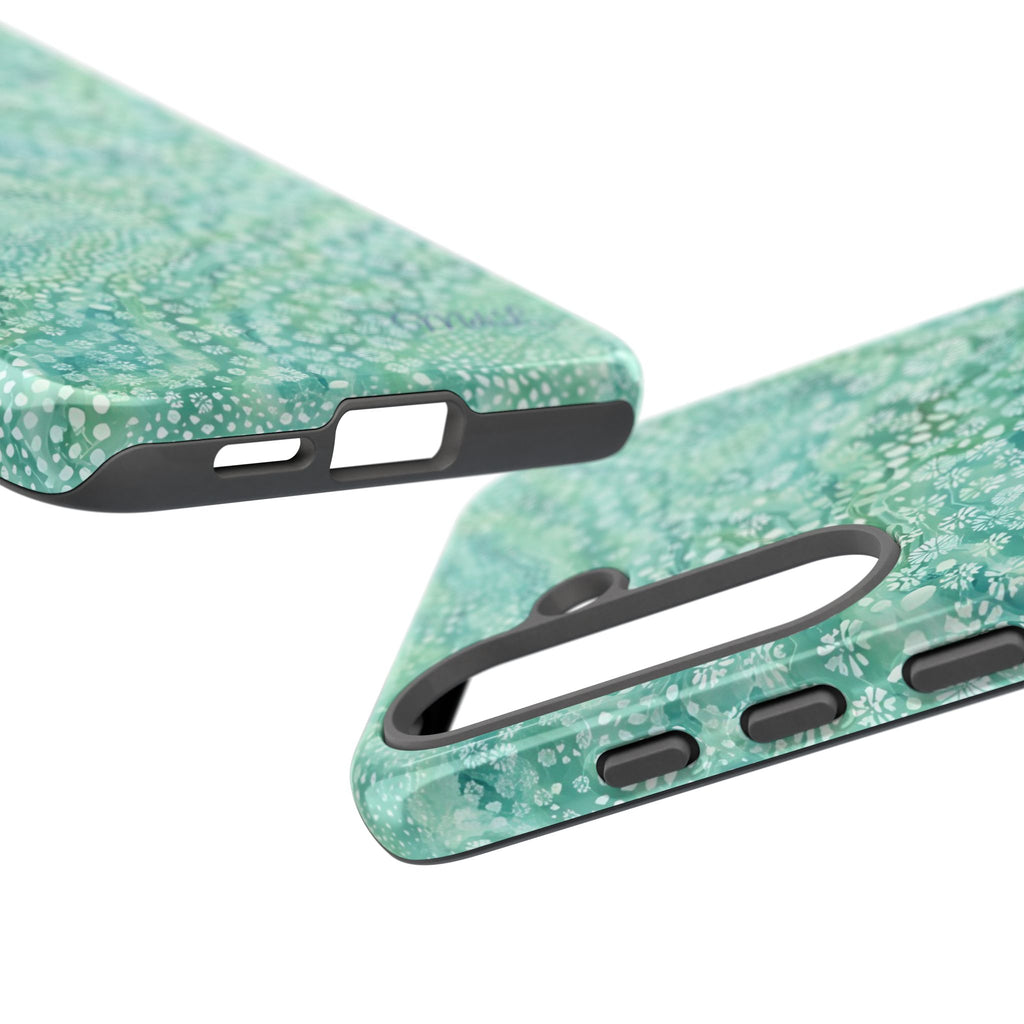 Teal Florals