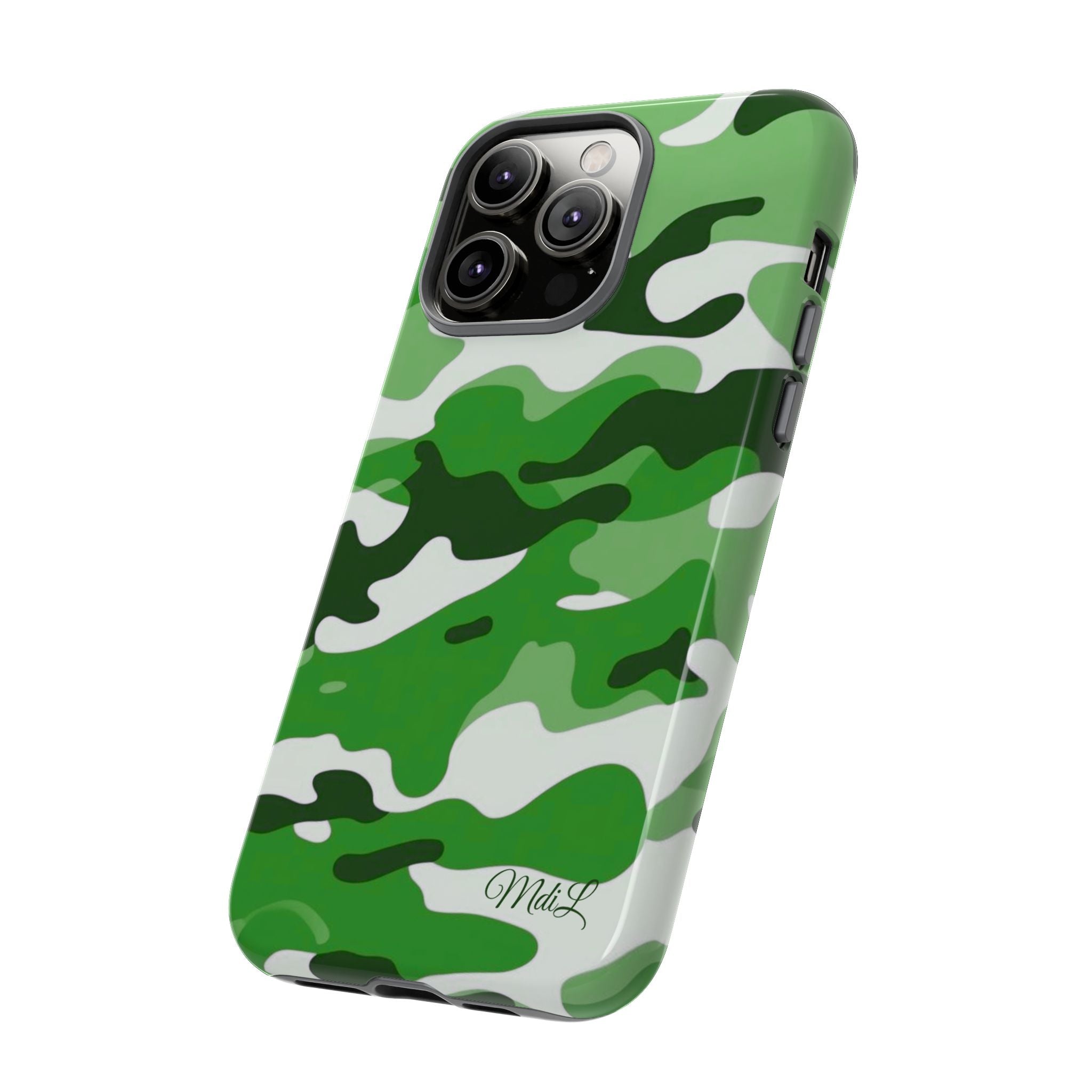 Green Camo iPhone Case