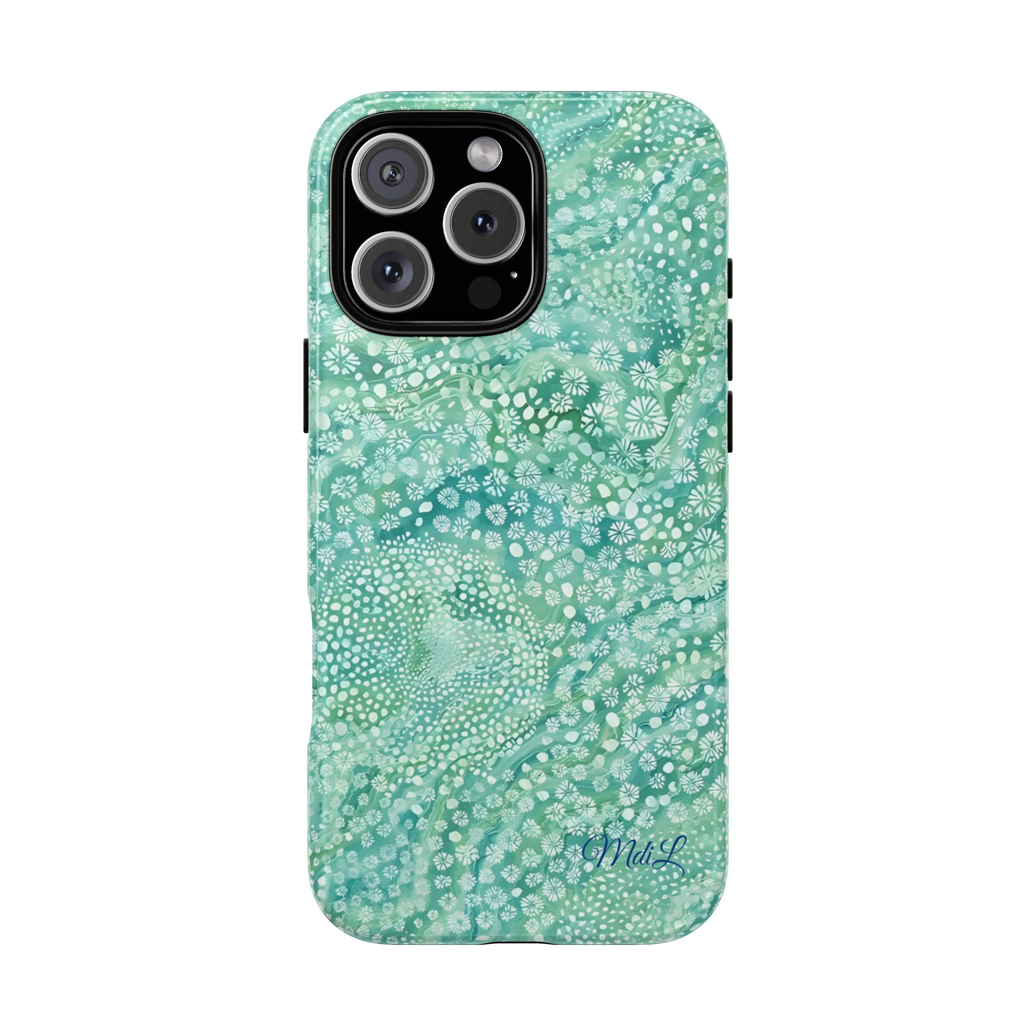 Teal Florals