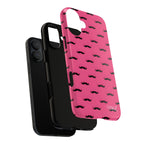 Pink Moustache iPhone Case