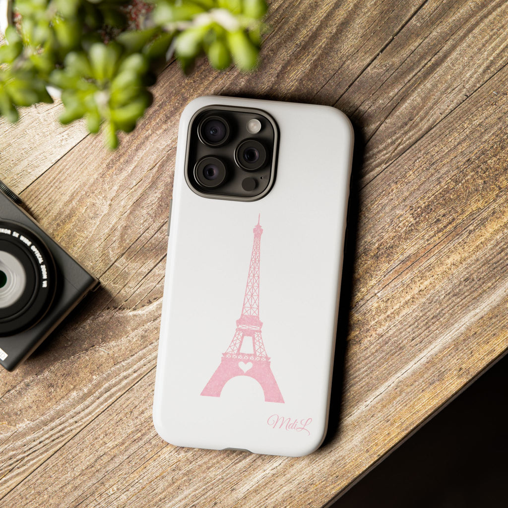 Eiffel Tower | Pink & White - Mare di Luna