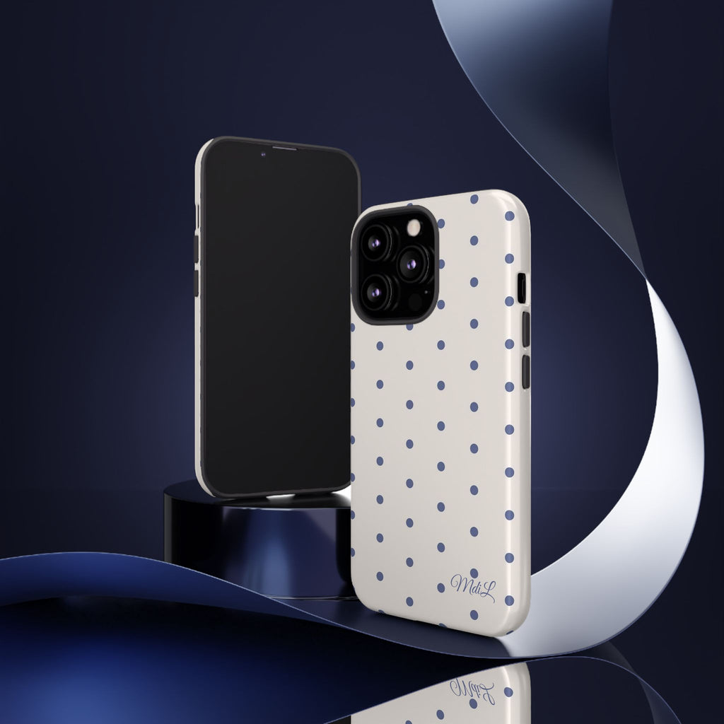 Polka Dots | Blue and White - Mare di Luna