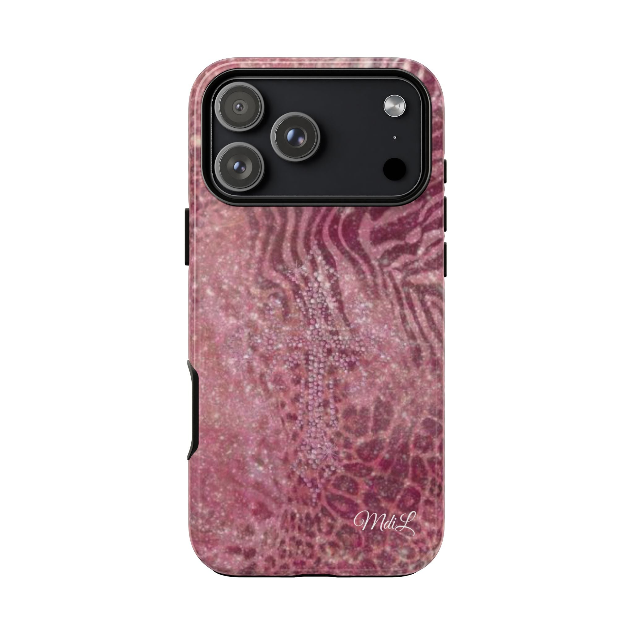 Pink Cross iPhone Case