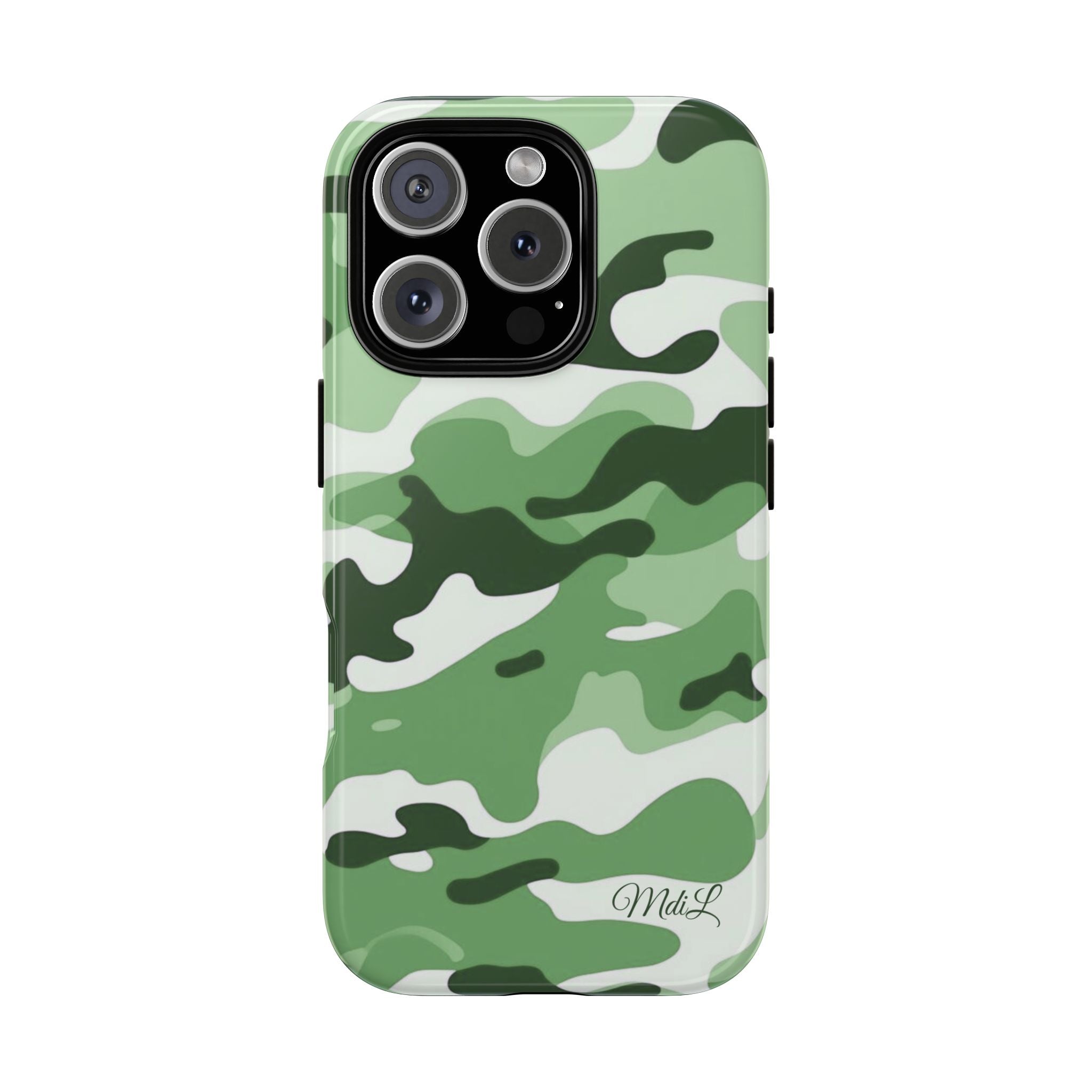 Mint Camo iPhone Case