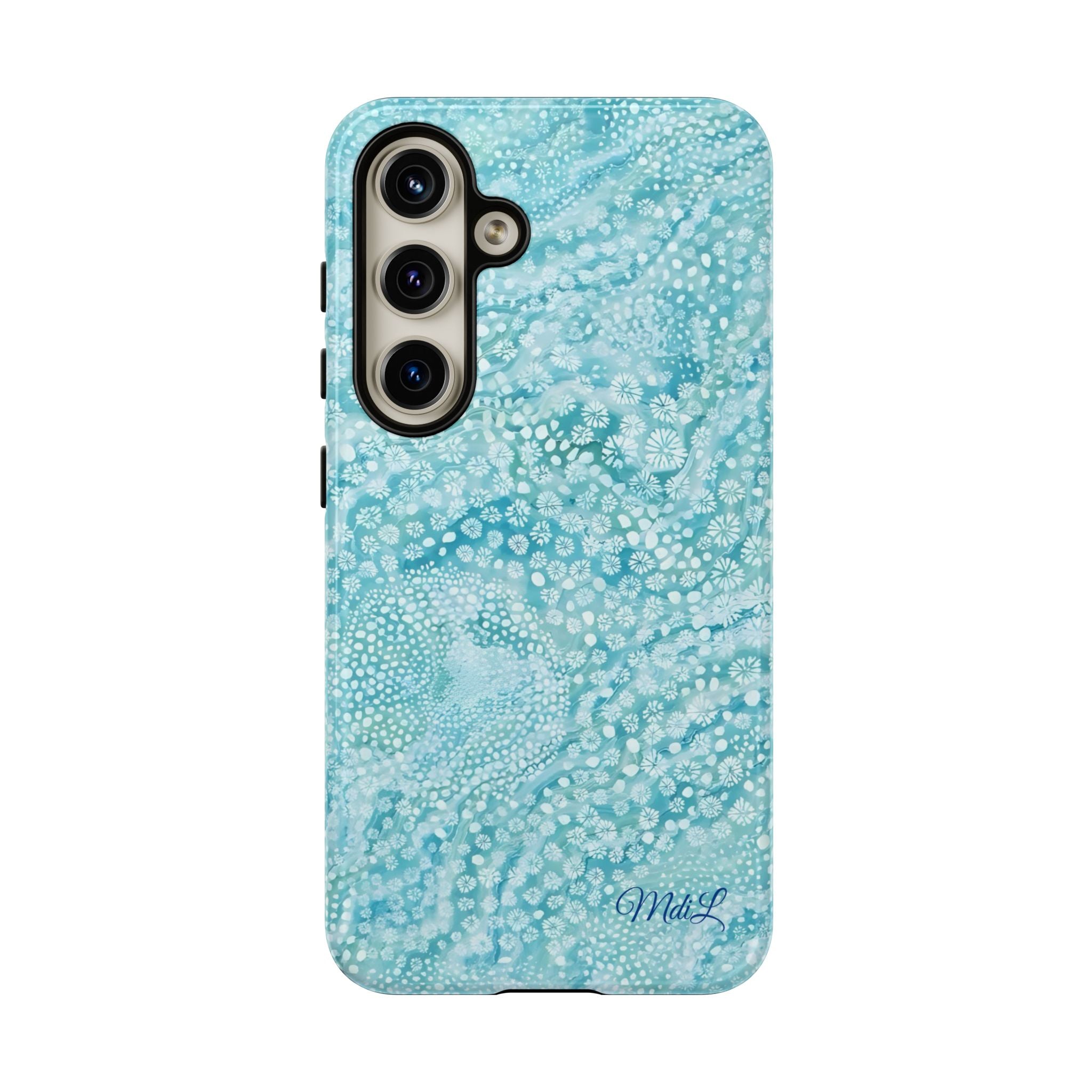 Teal Florals