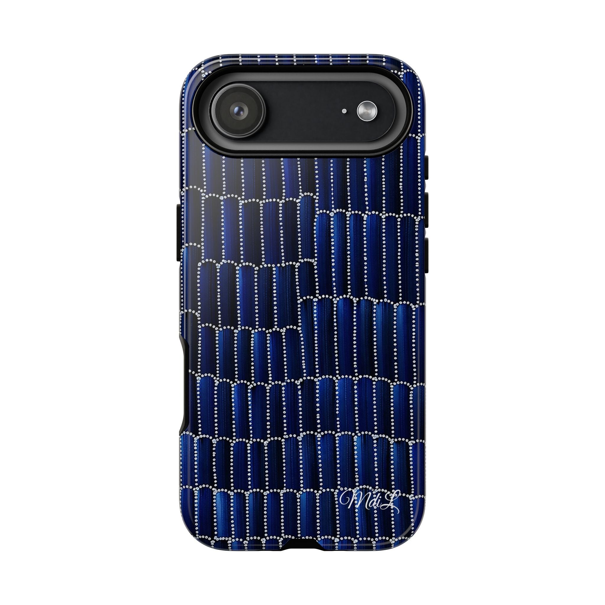 Watercolor Diamonds | Midnight Blue - Mare di Luna