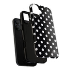 Polka Dots | White and Black - Mare di Luna
