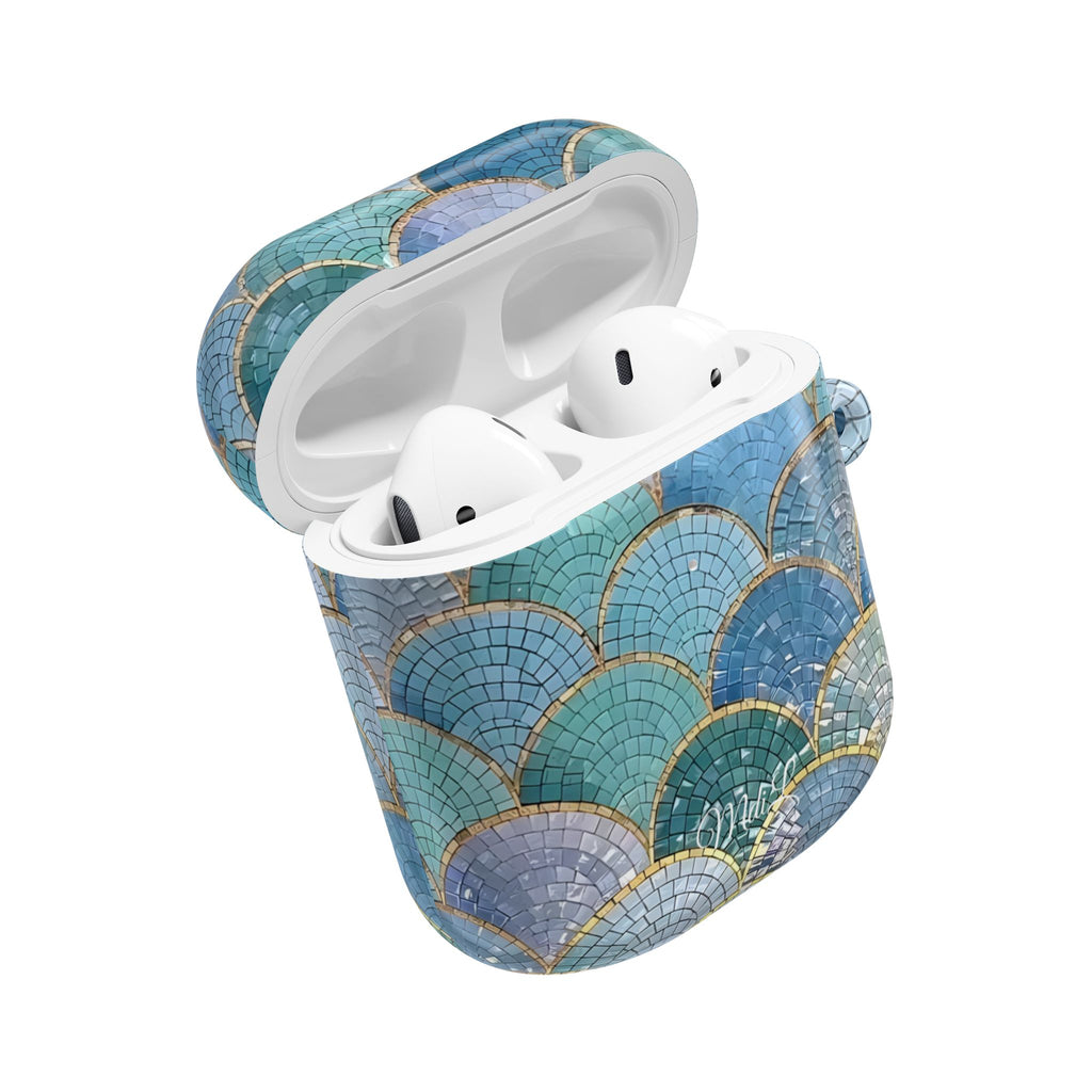 Aqua AirPods Case