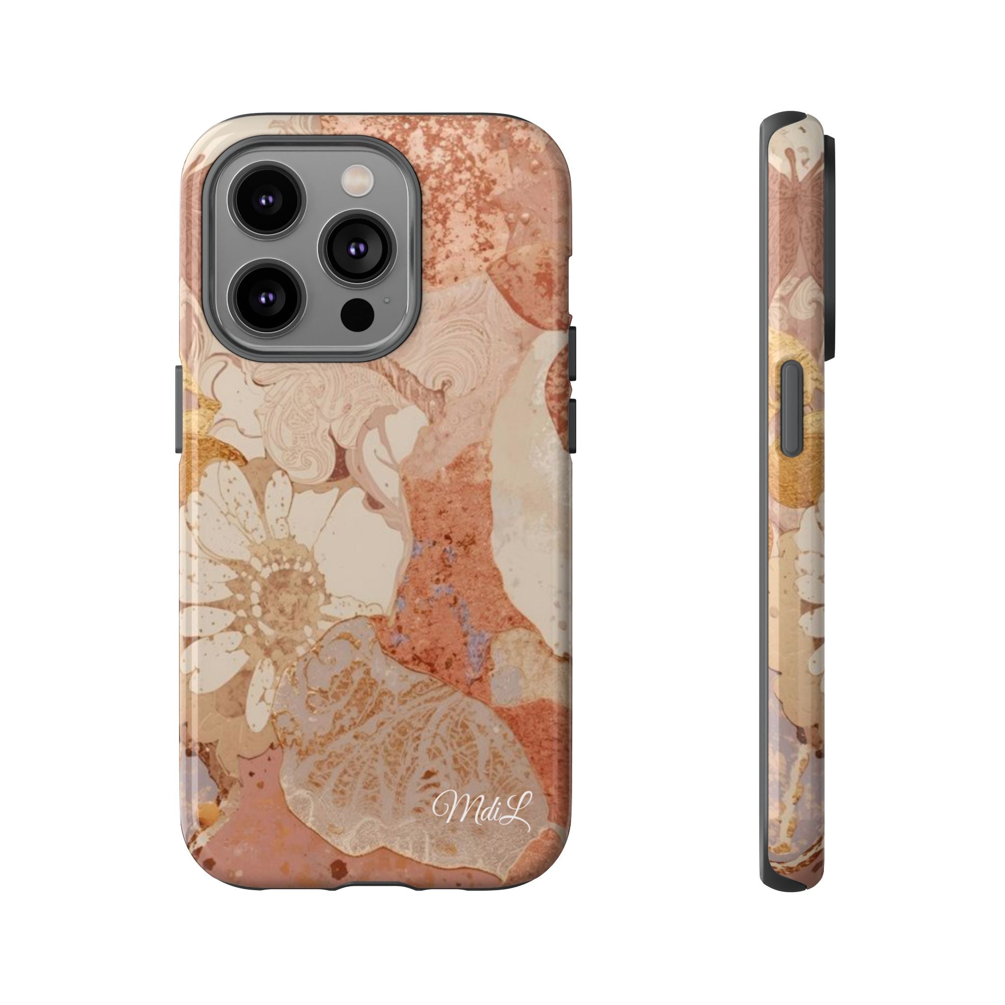 Sand Florals iPhone Case