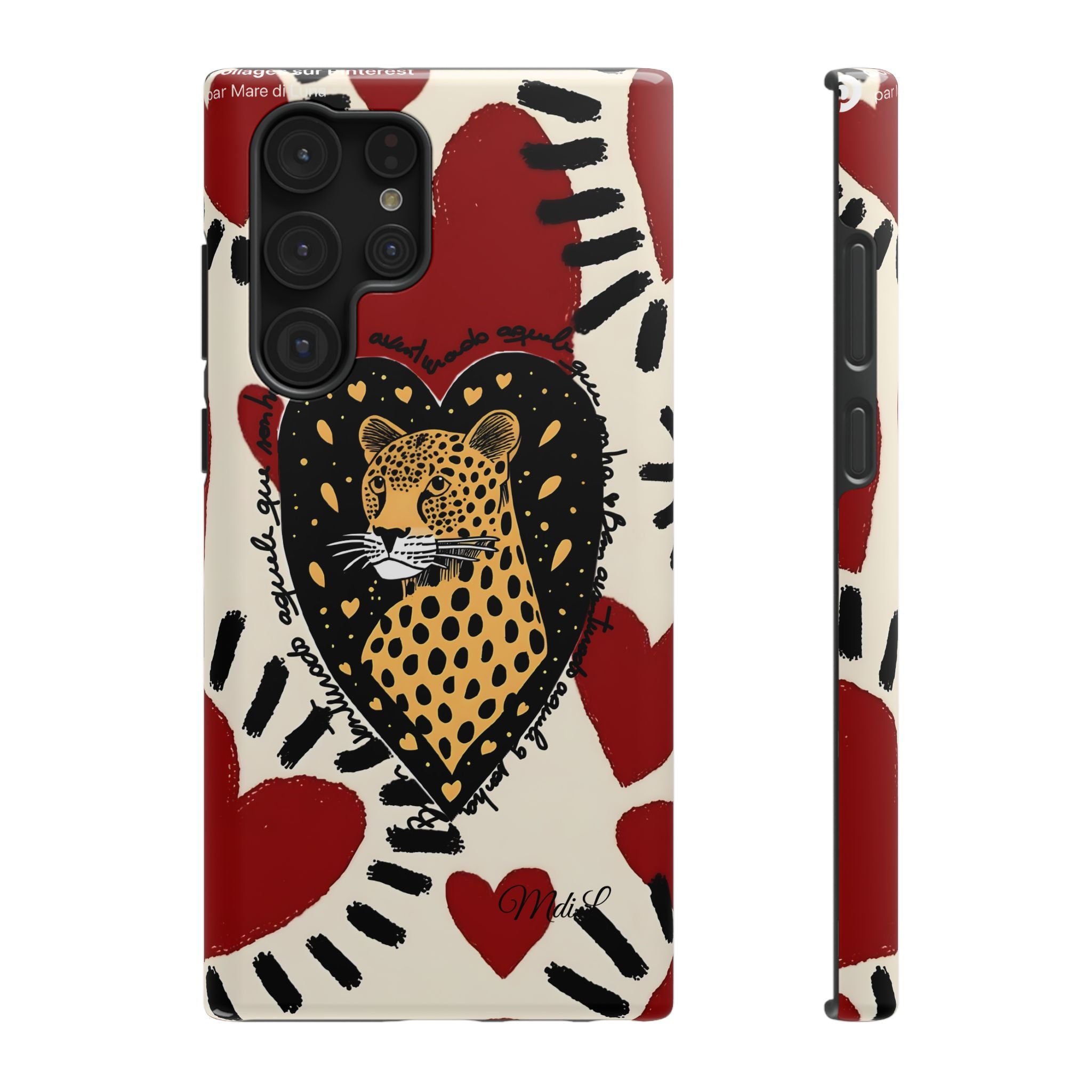 Leopard Hearts MagSafe