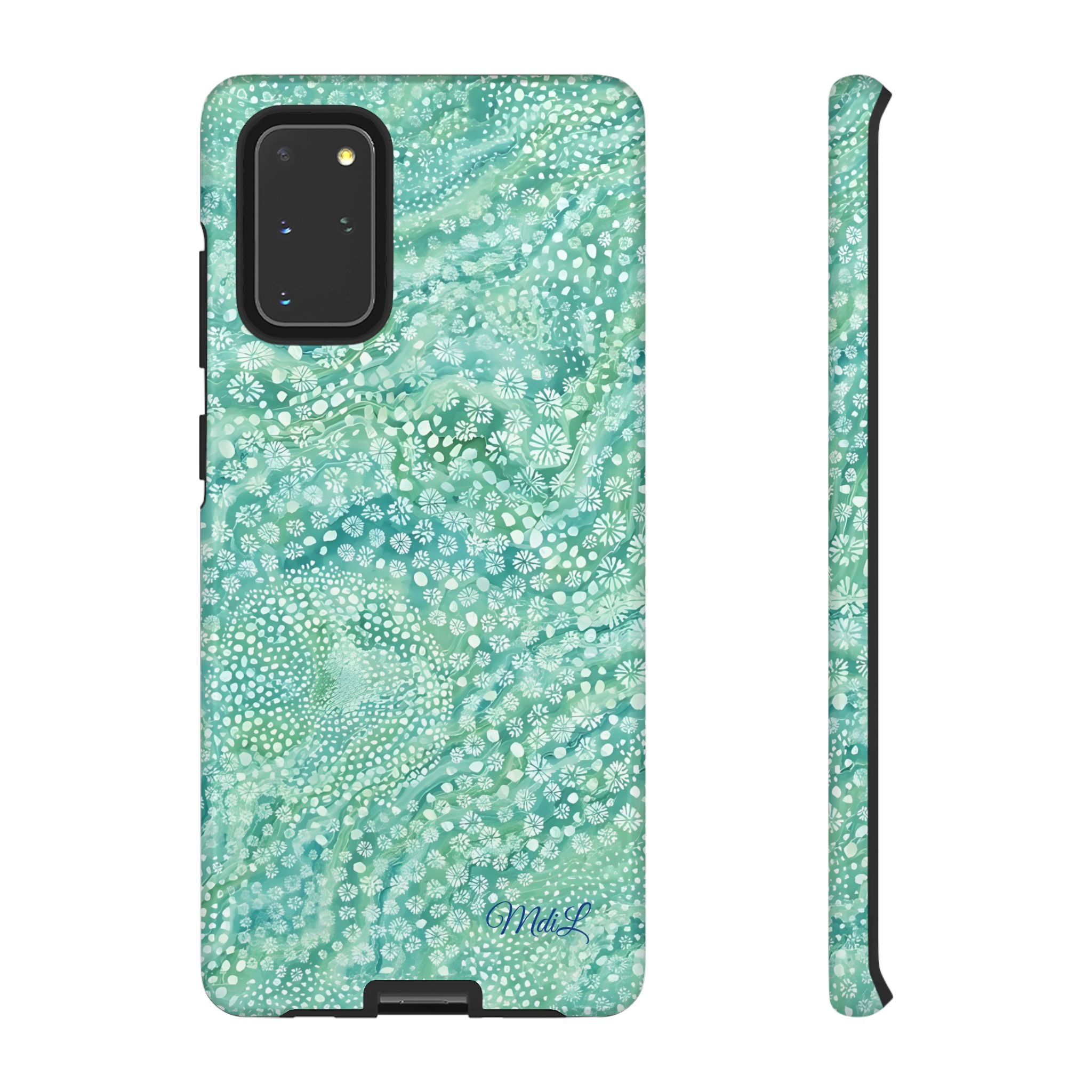 Teal Florals