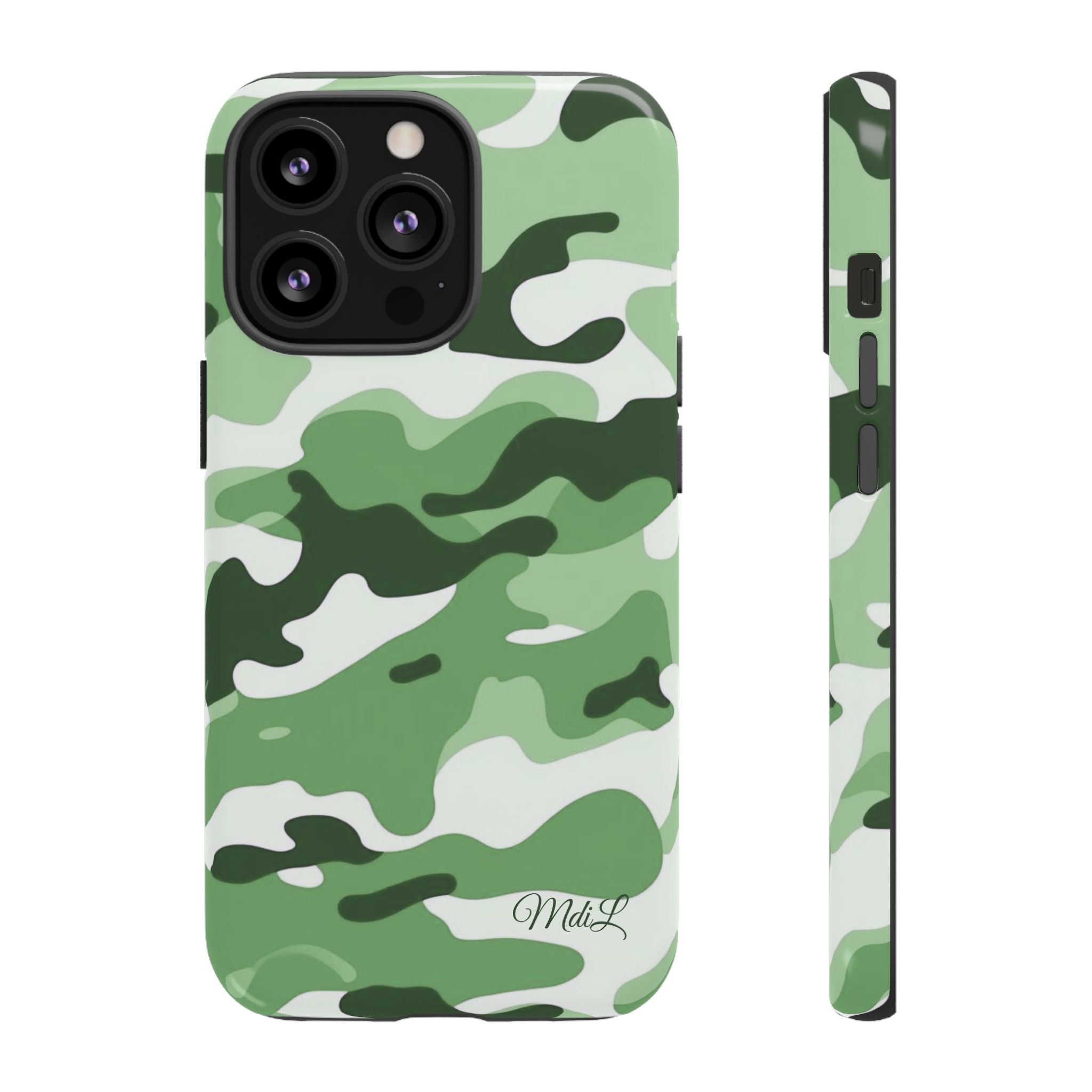 Mint Camo iPhone Case