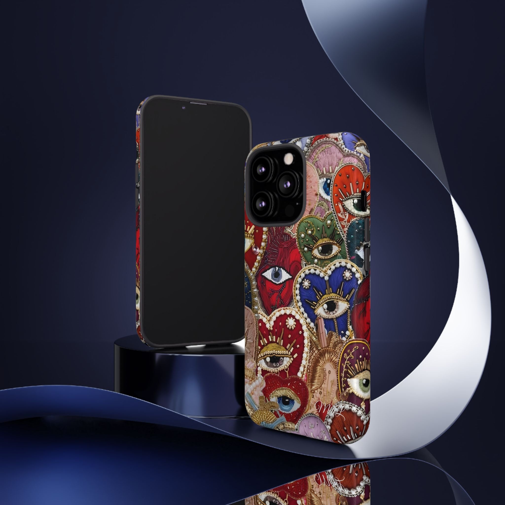 Evil Eye Love iPhone Case