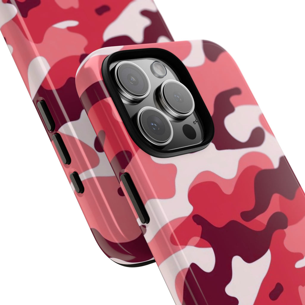 Red Camo iPhone Case