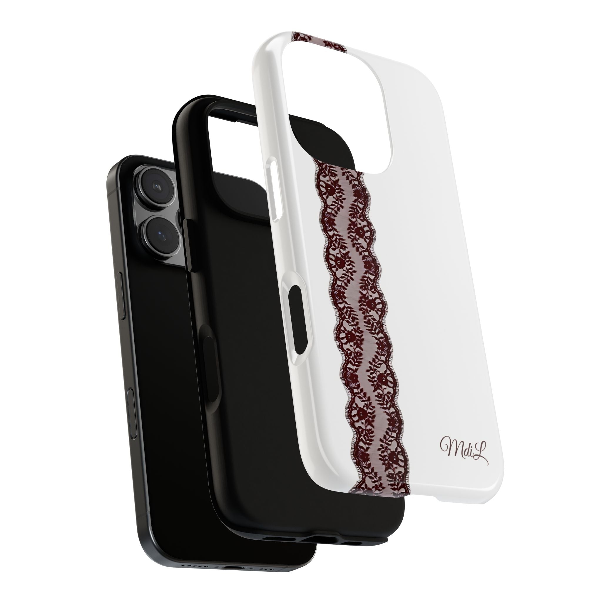 Lace | Red and White - Mare di Luna