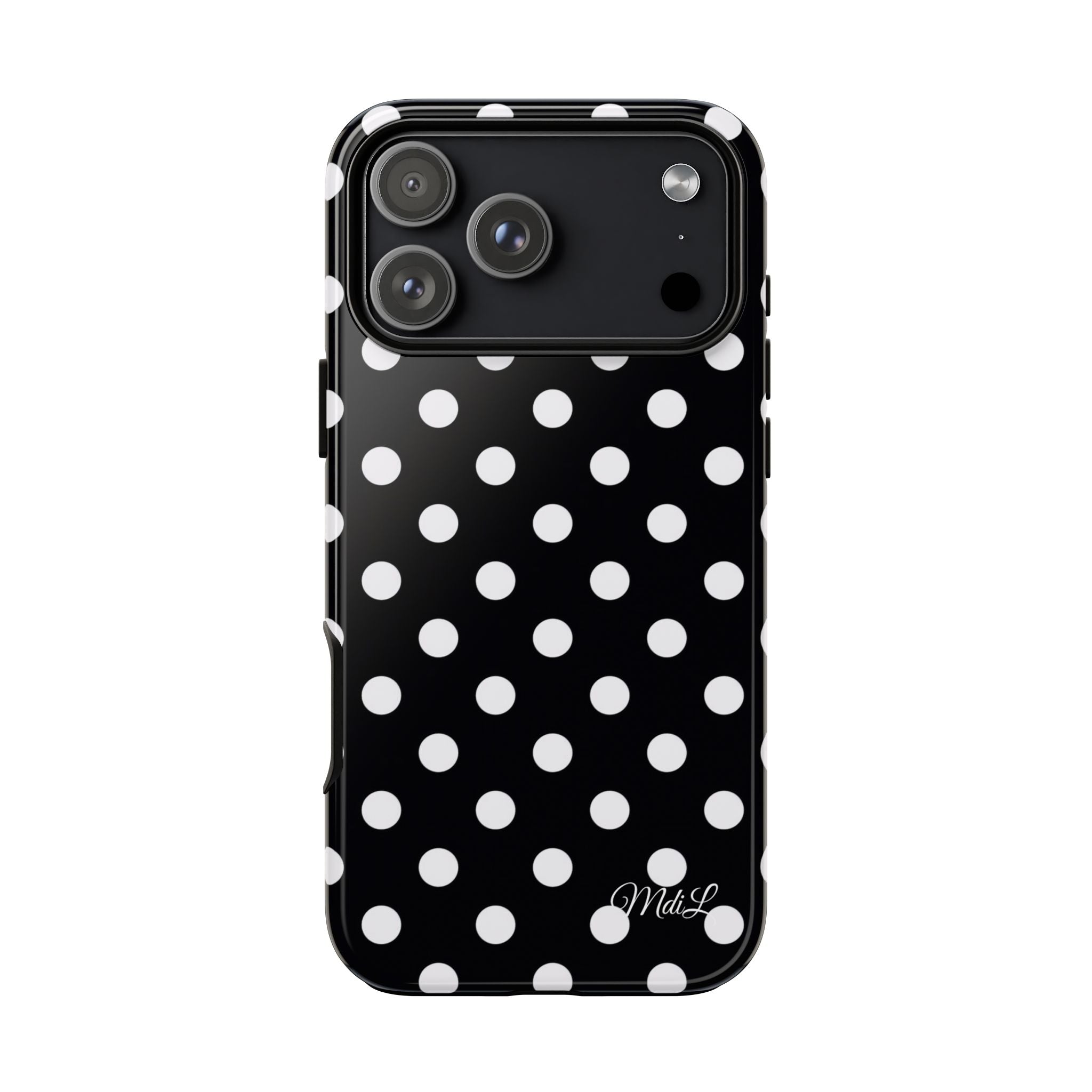 Polka Dots | White and Black - Mare di Luna