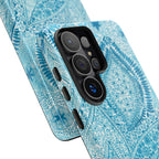 Teal Paisley