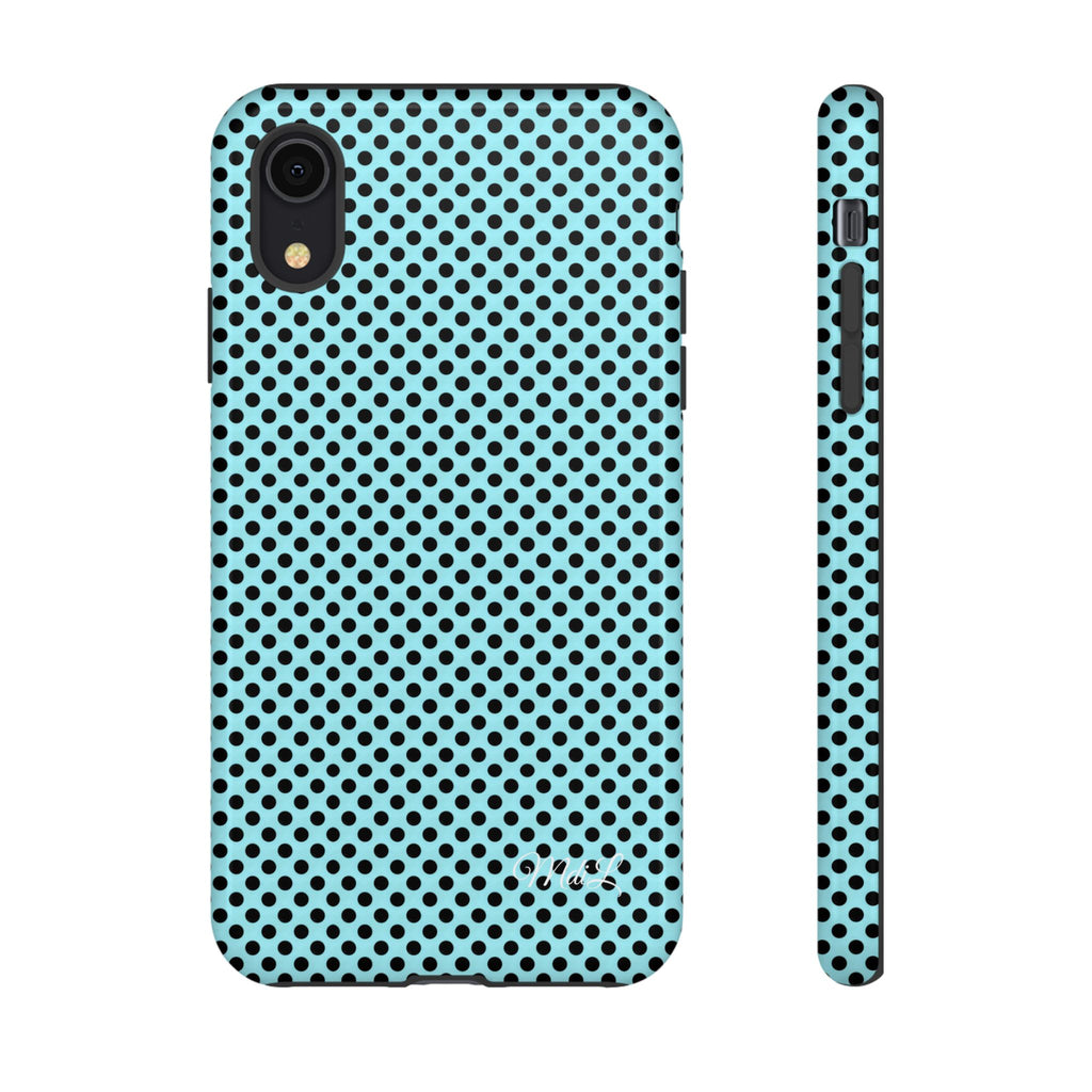 Polka Dots | Black and Blue - Mare di Luna