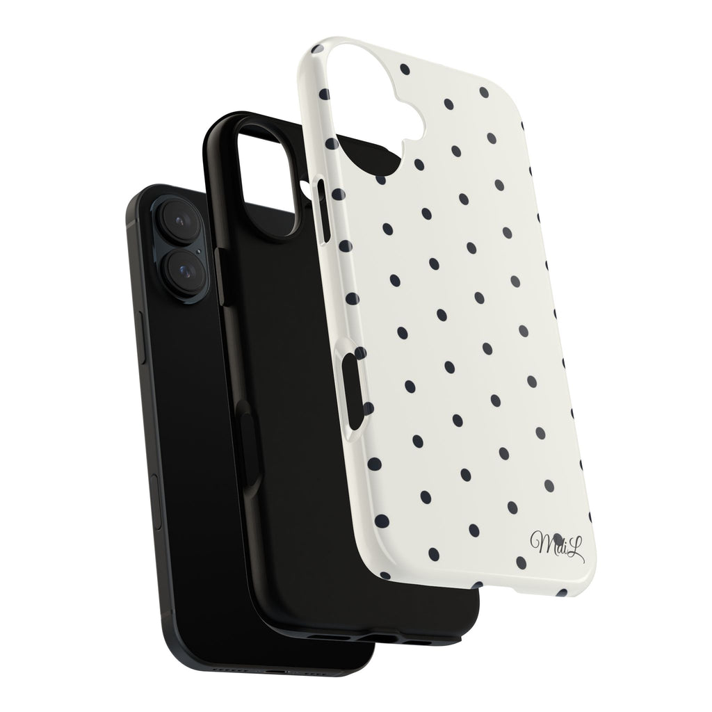 Polka Dots | Black and White - Mare di Luna