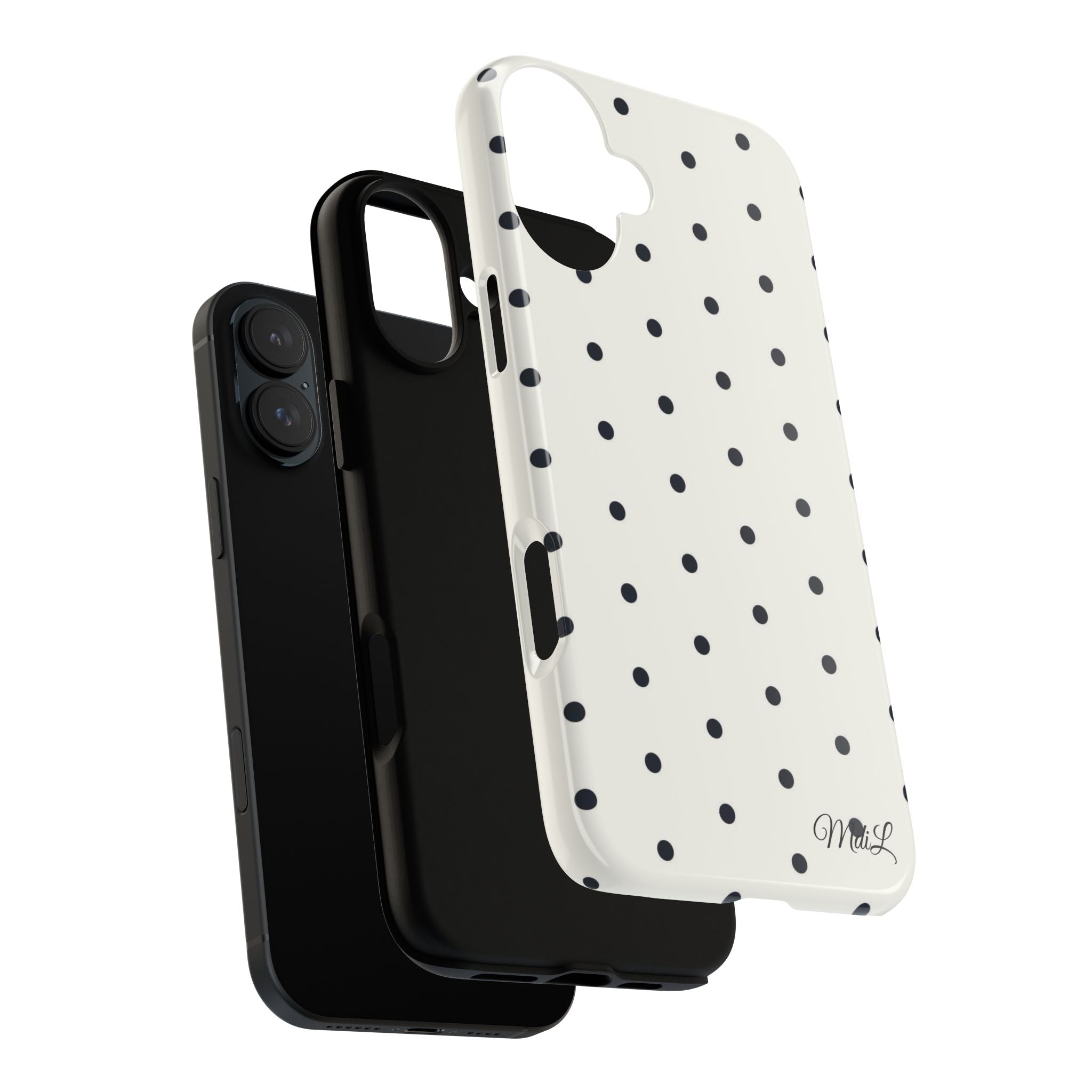 Polka Dots | Black and White - Mare di Luna