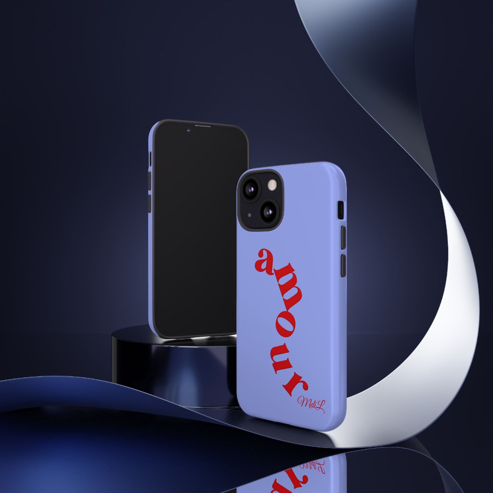 Amour | Red & Lavender Blue - Mare di Luna