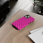 Dotted Hearts | Neon Pink - Mare di Luna