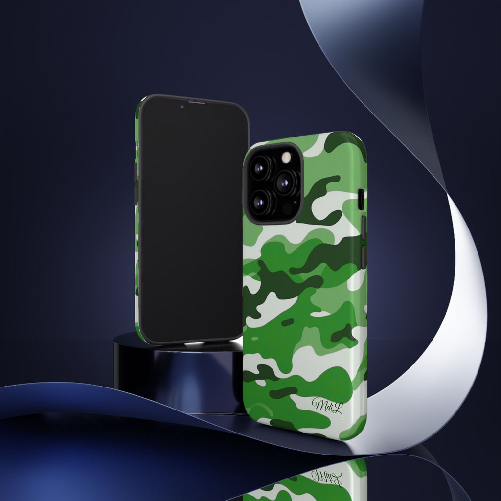 Green Camo iPhone Case
