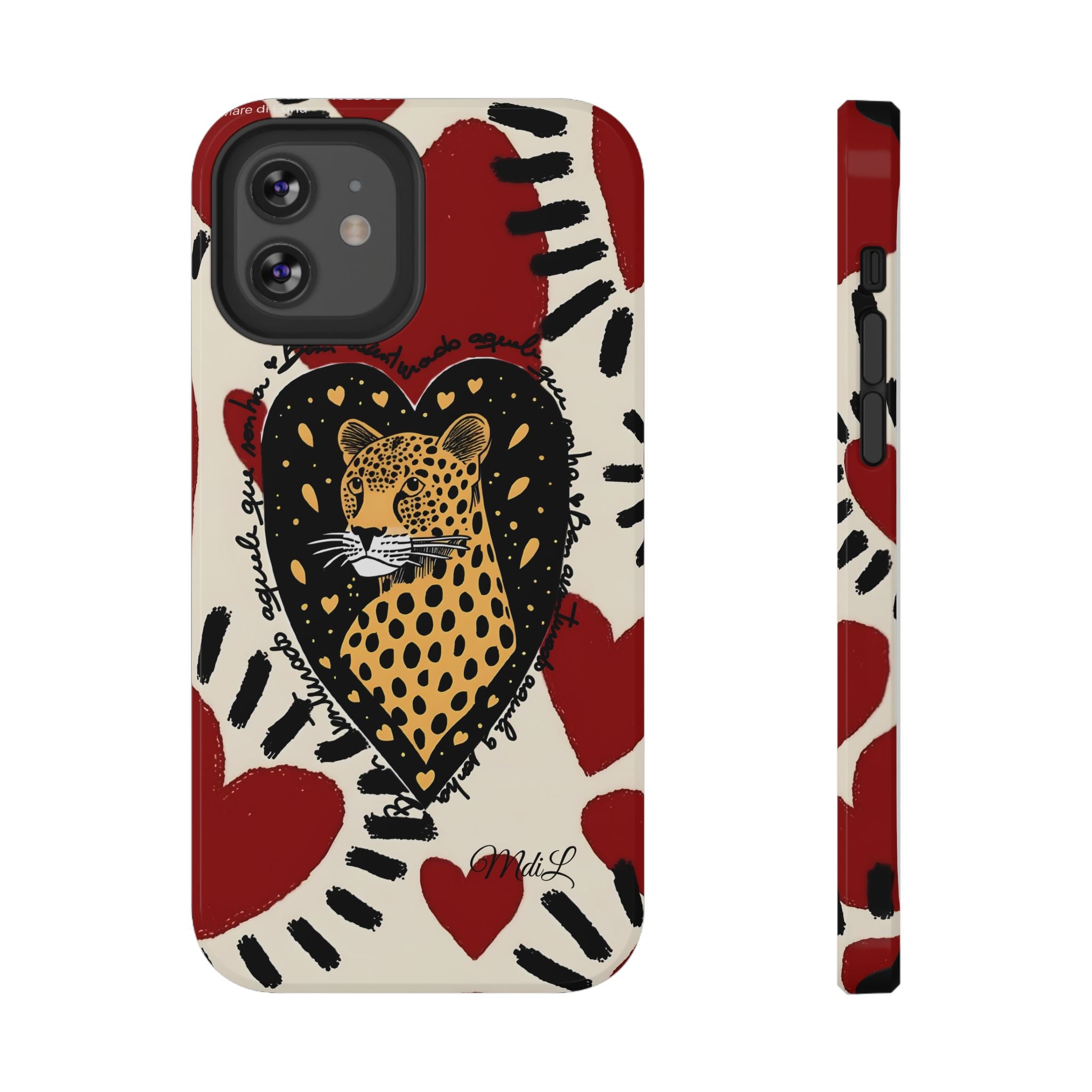 Leopard Hearts MagSafe