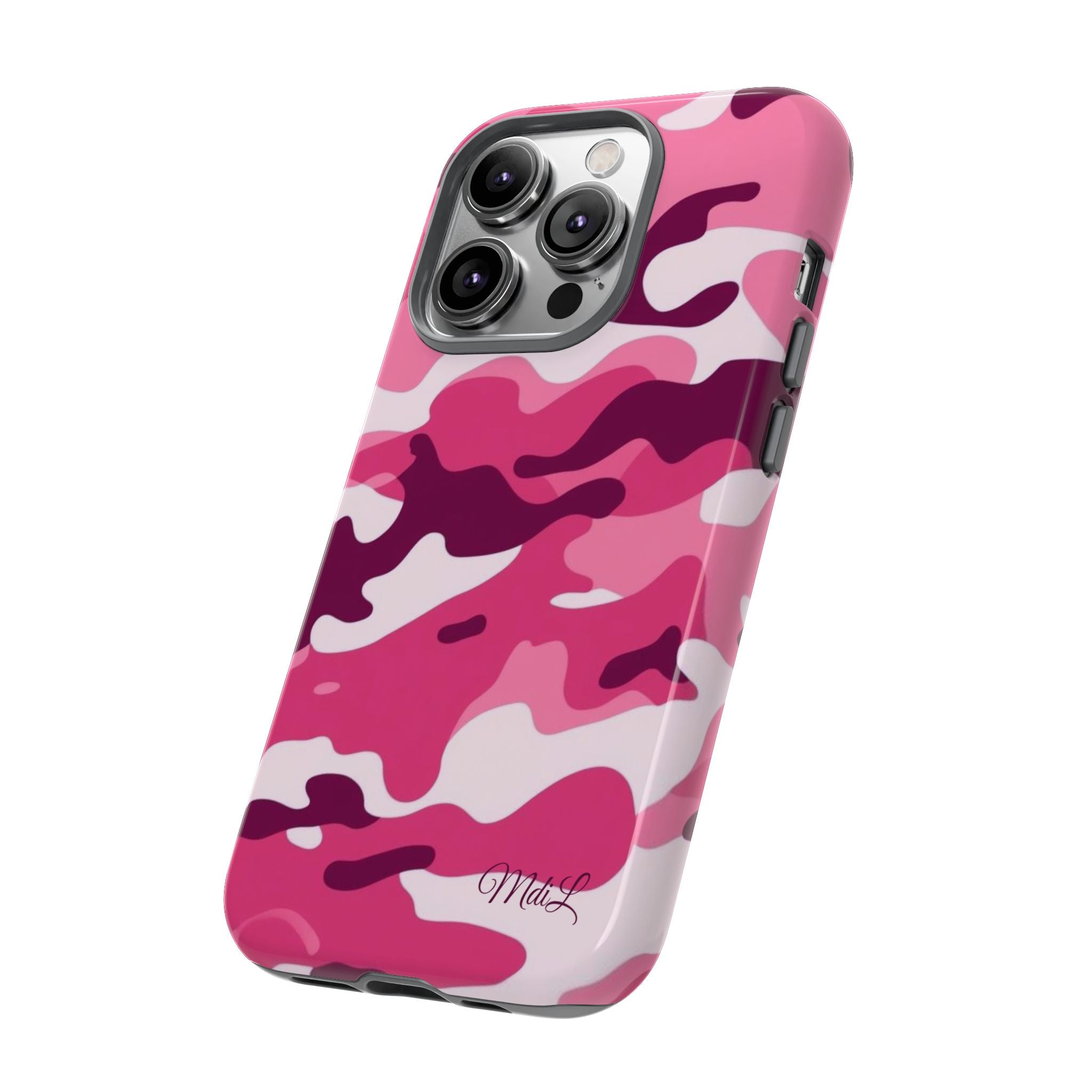 Pink Camo iPhone Case