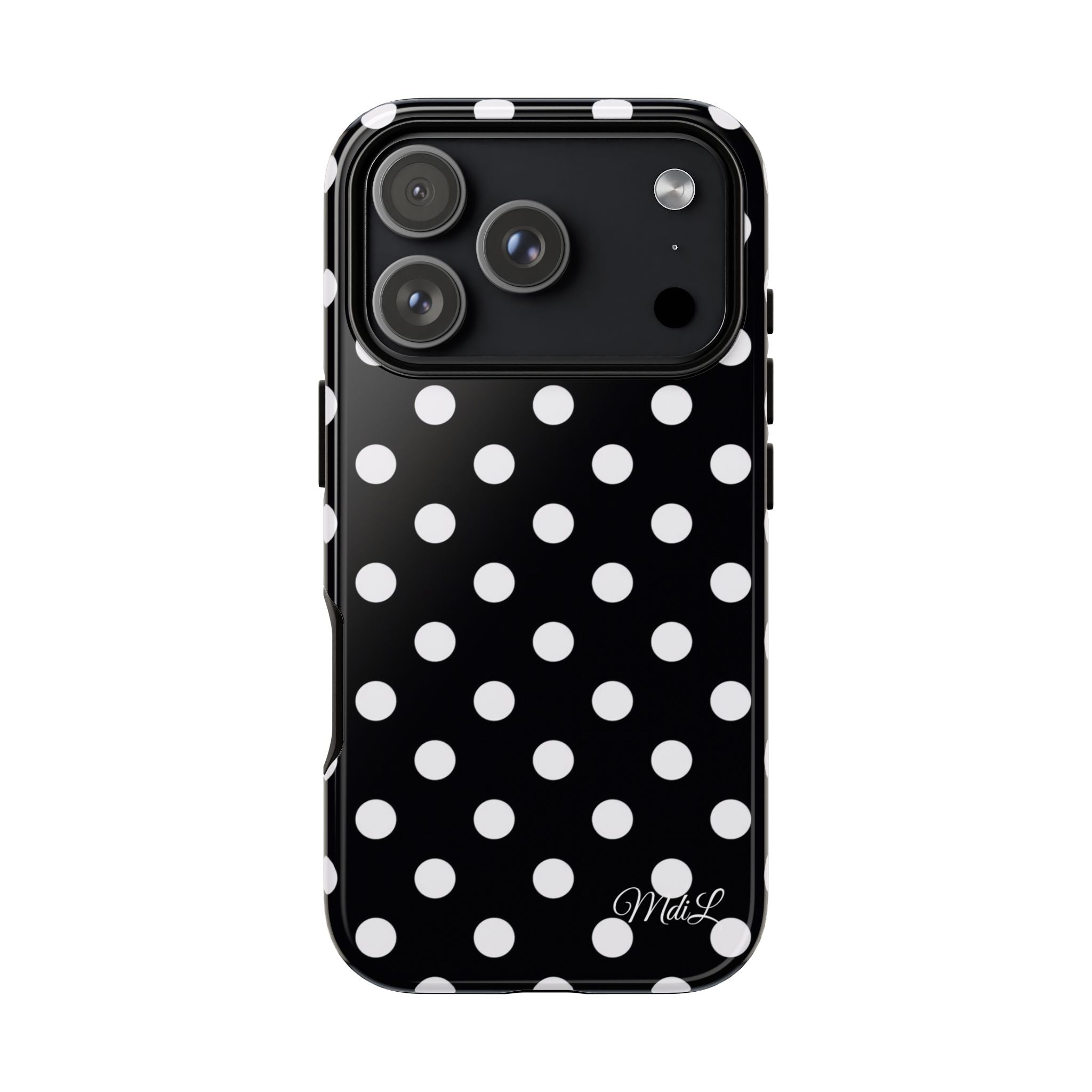 Polka Dots | White and Black - Mare di Luna