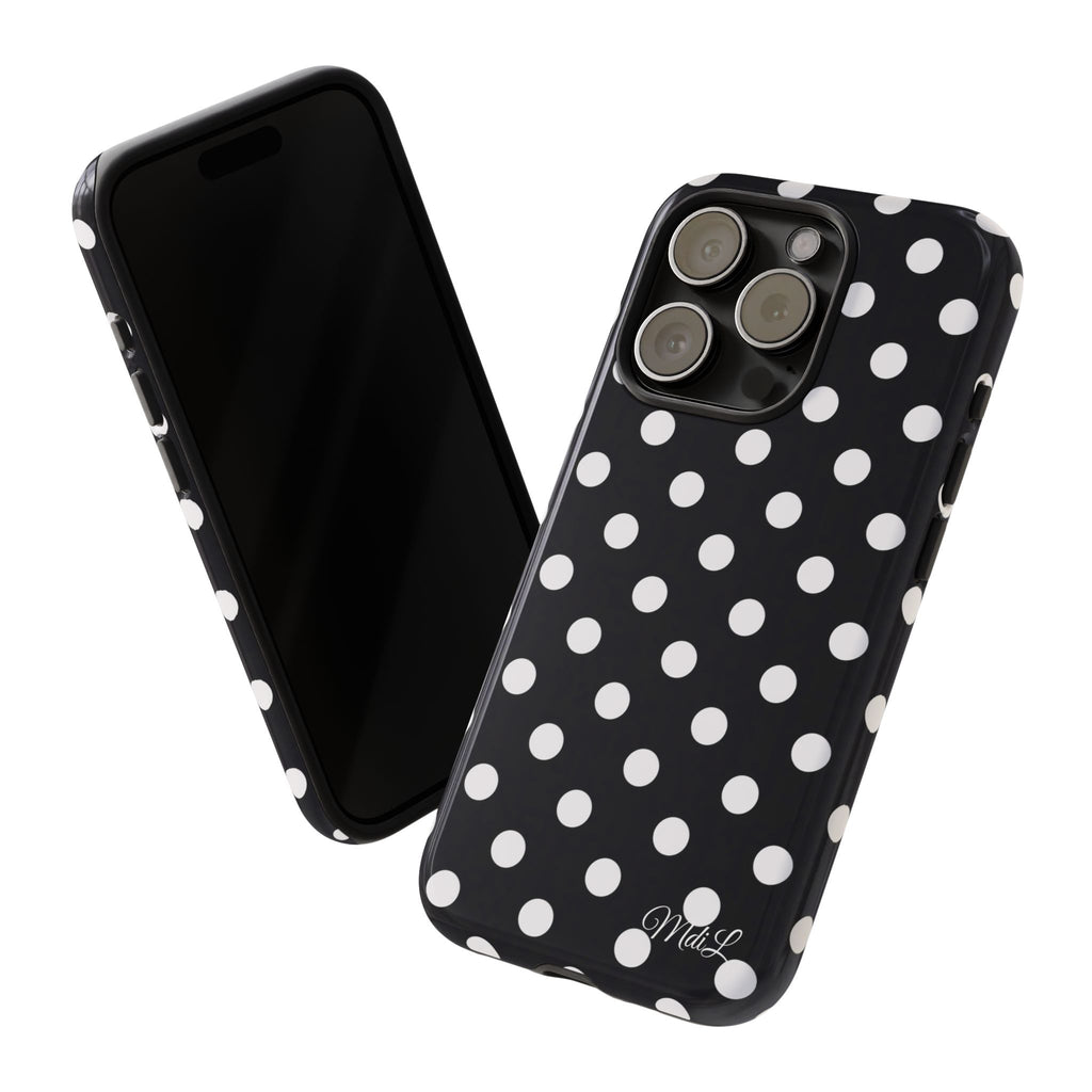 Polka Dots | White and Black - Mare di Luna