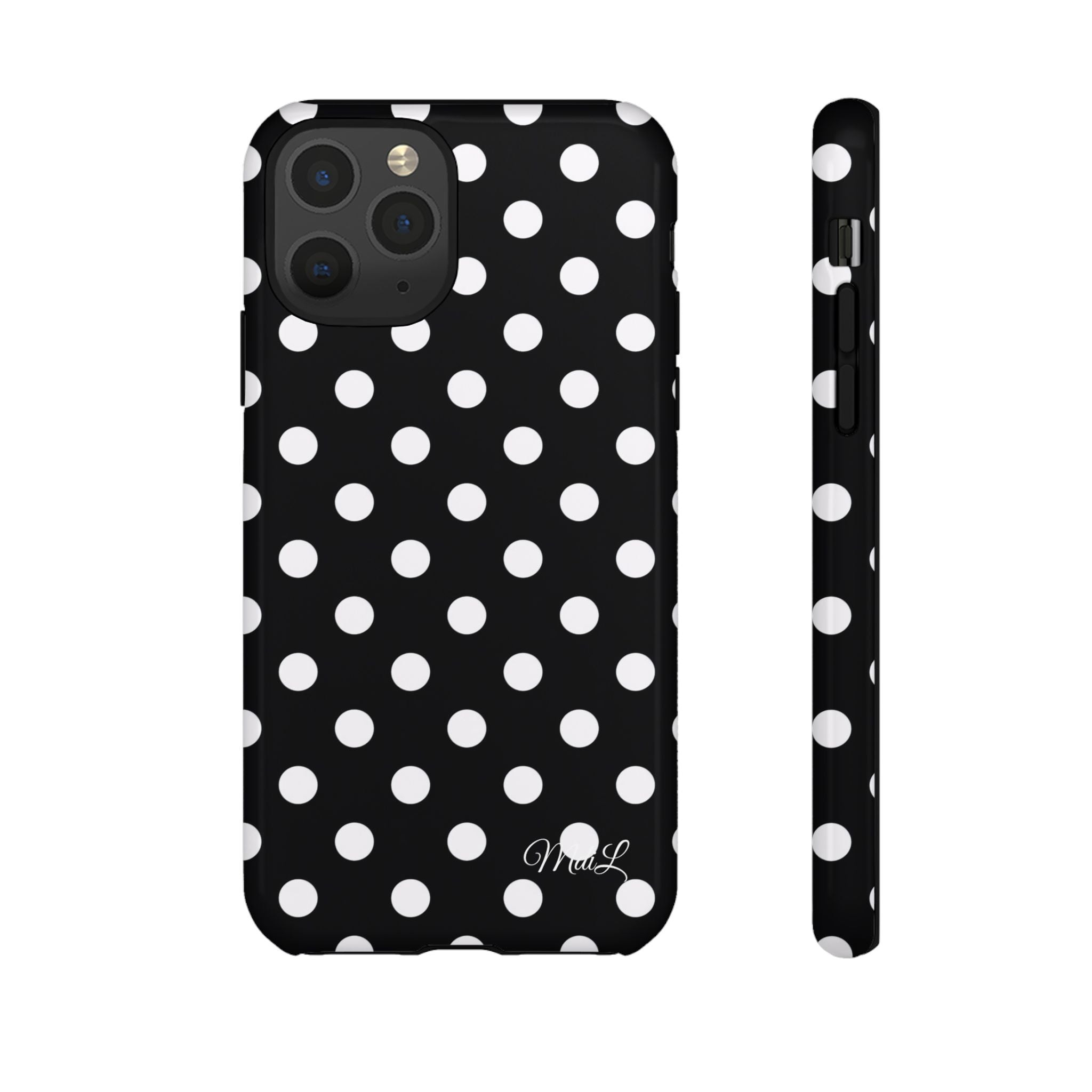 Polka Dots | White and Black - Mare di Luna