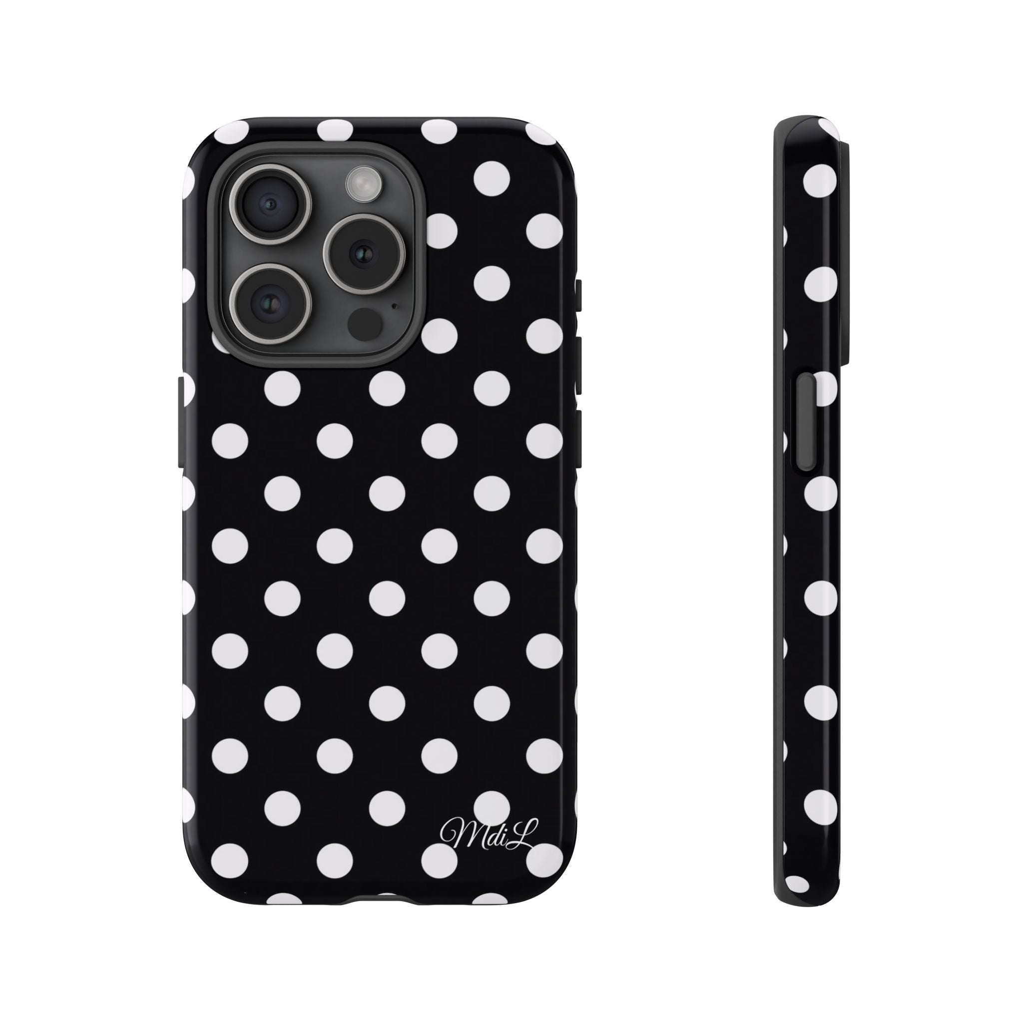 Polka Dots | White and Black - Mare di Luna