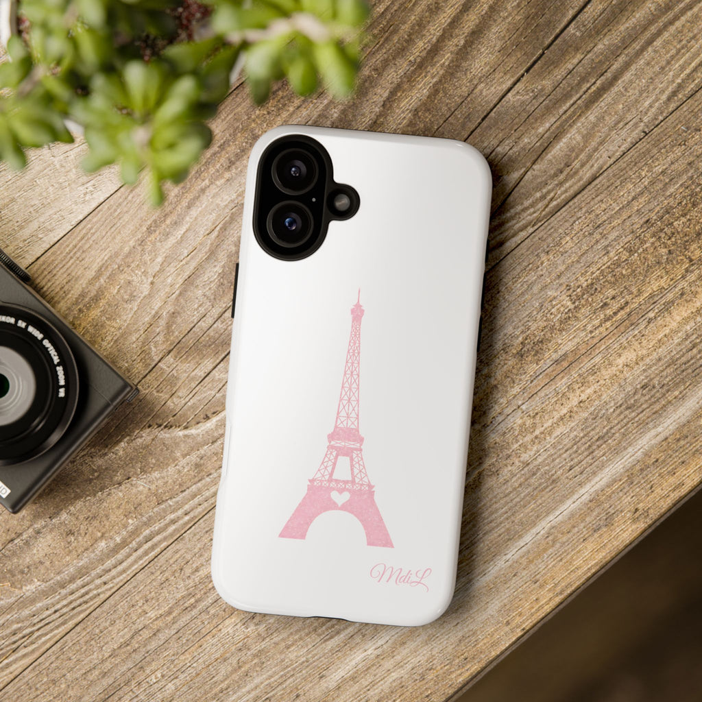 Eiffel Tower | Pink & White - Mare di Luna