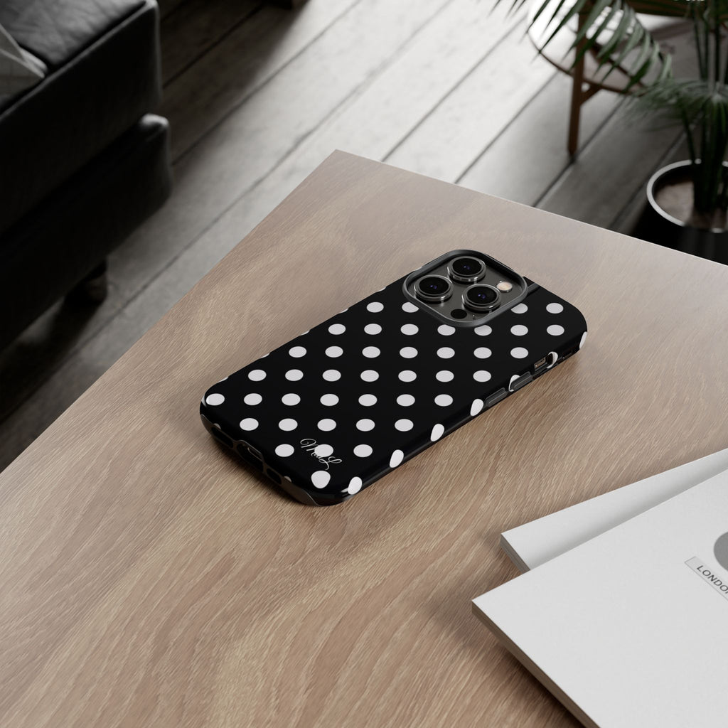 Polka Dots | White and Black - Mare di Luna