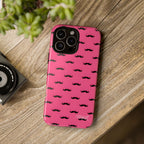 Pink Moustache iPhone Case