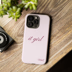It girl iPhone Case