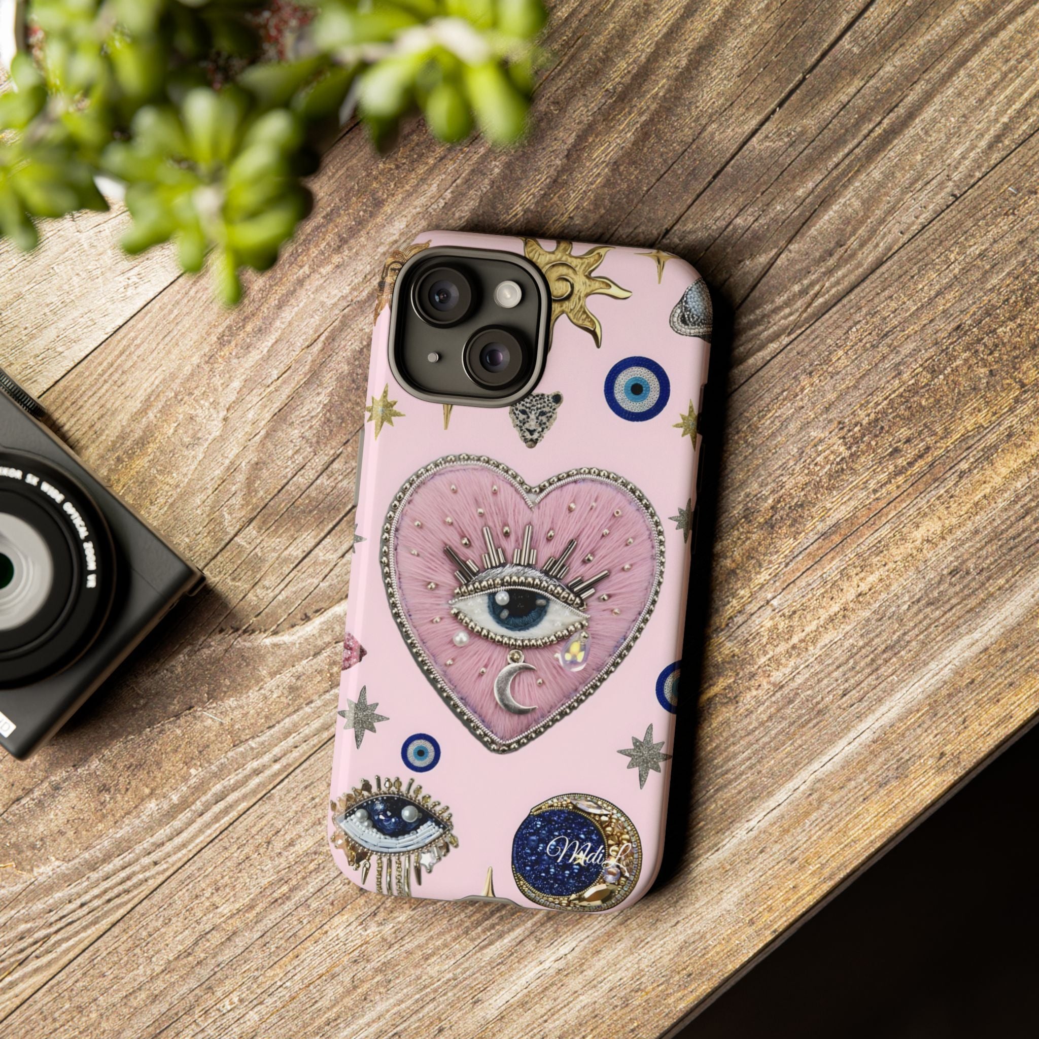 Evil Eye | Pink Heart - Mare di Luna