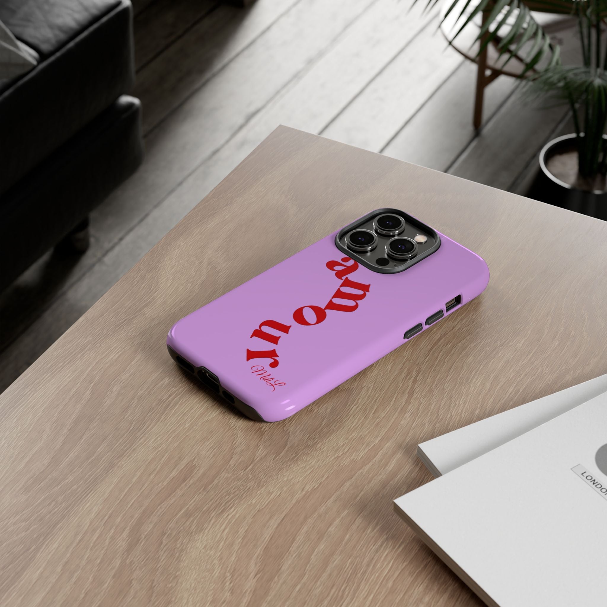 Amour | Red & Lilac - Mare di Luna