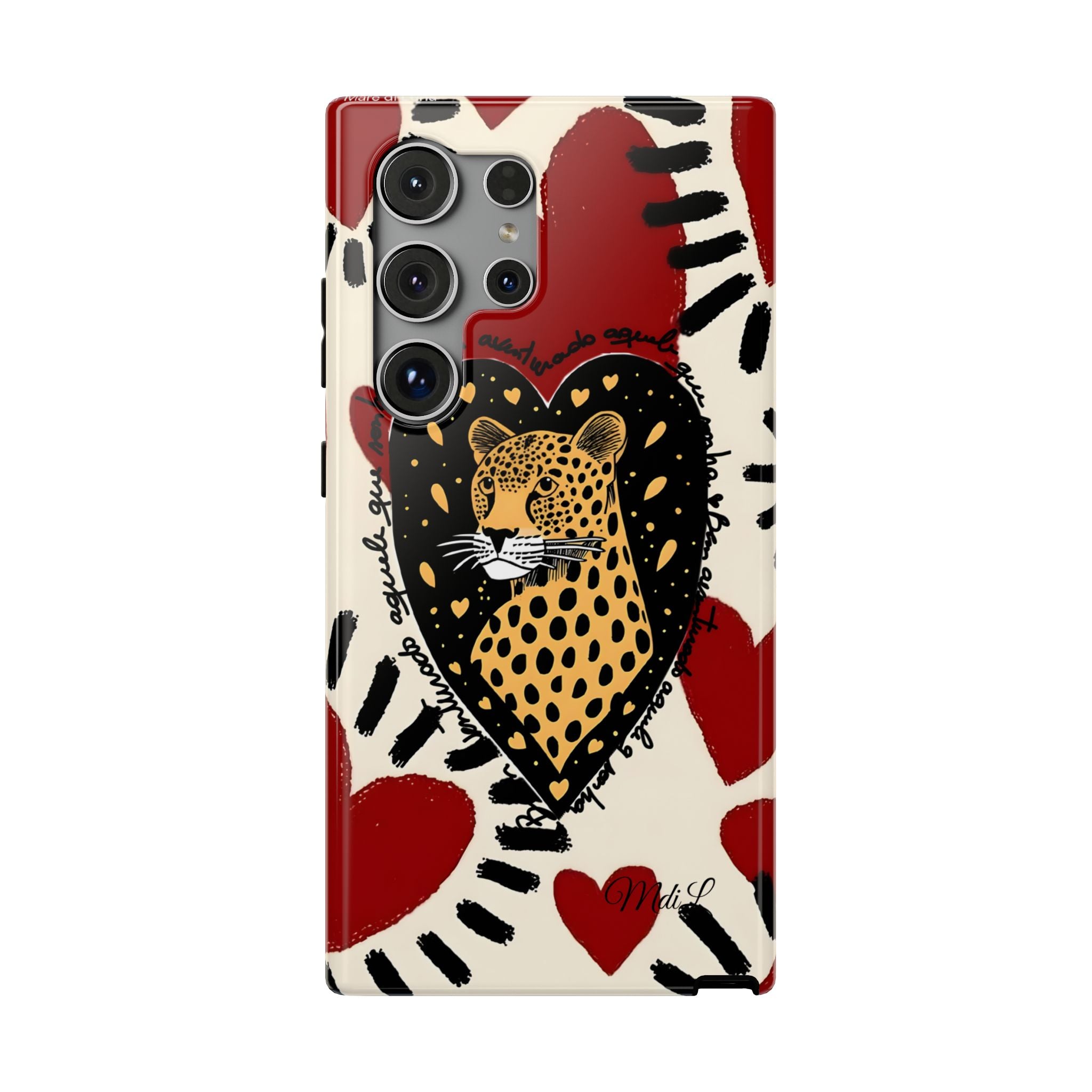 Leopard Hearts MagSafe