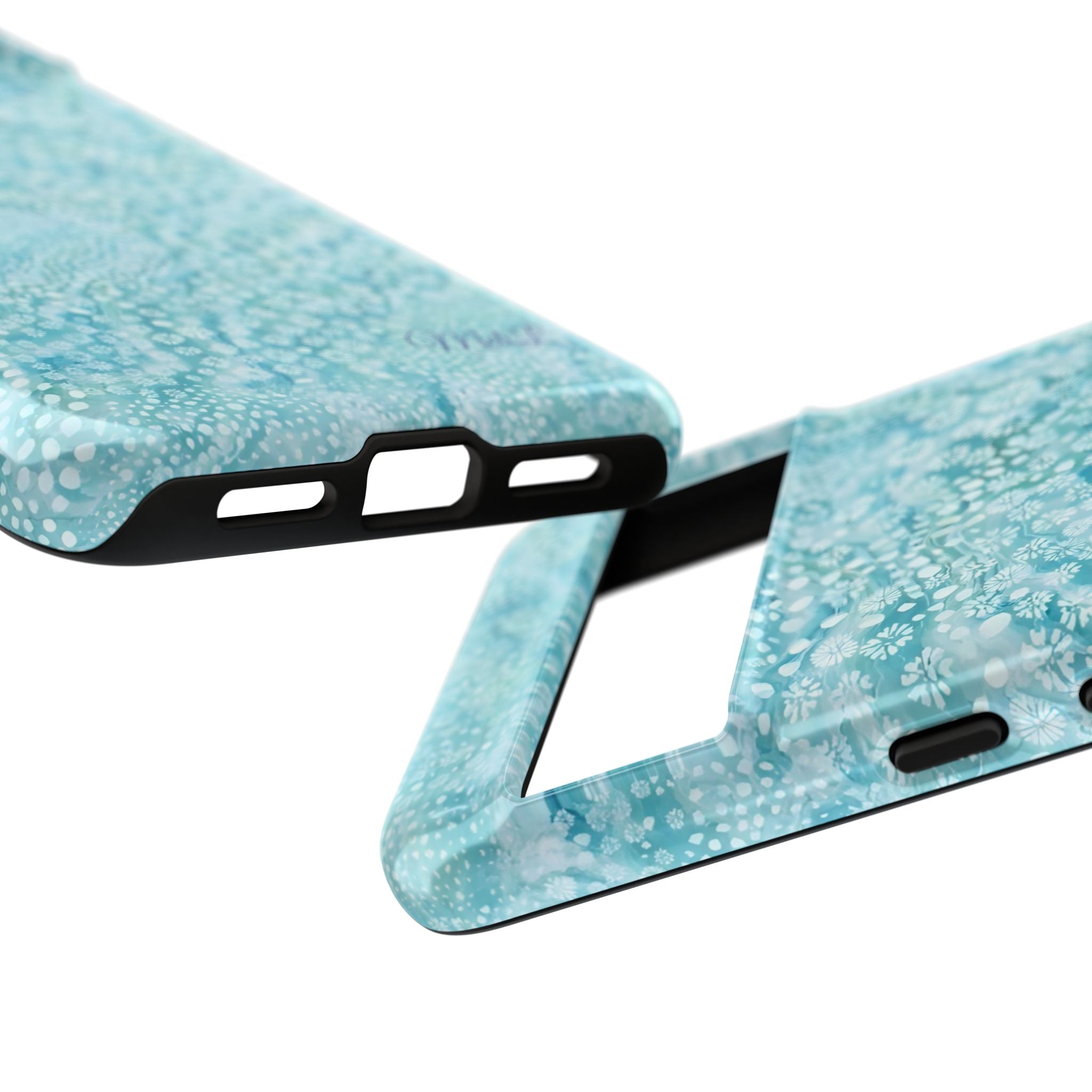 Teal Florals